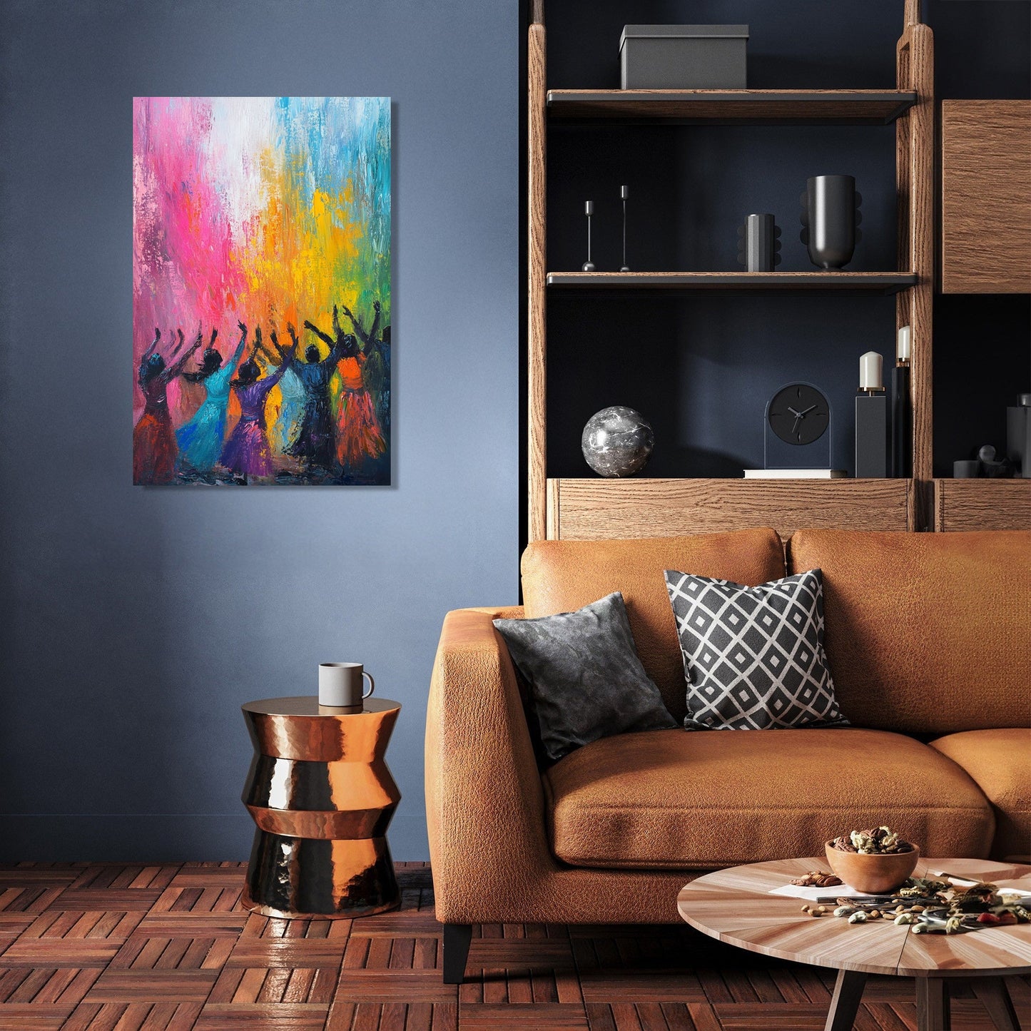 Dancing Colours Canvas
