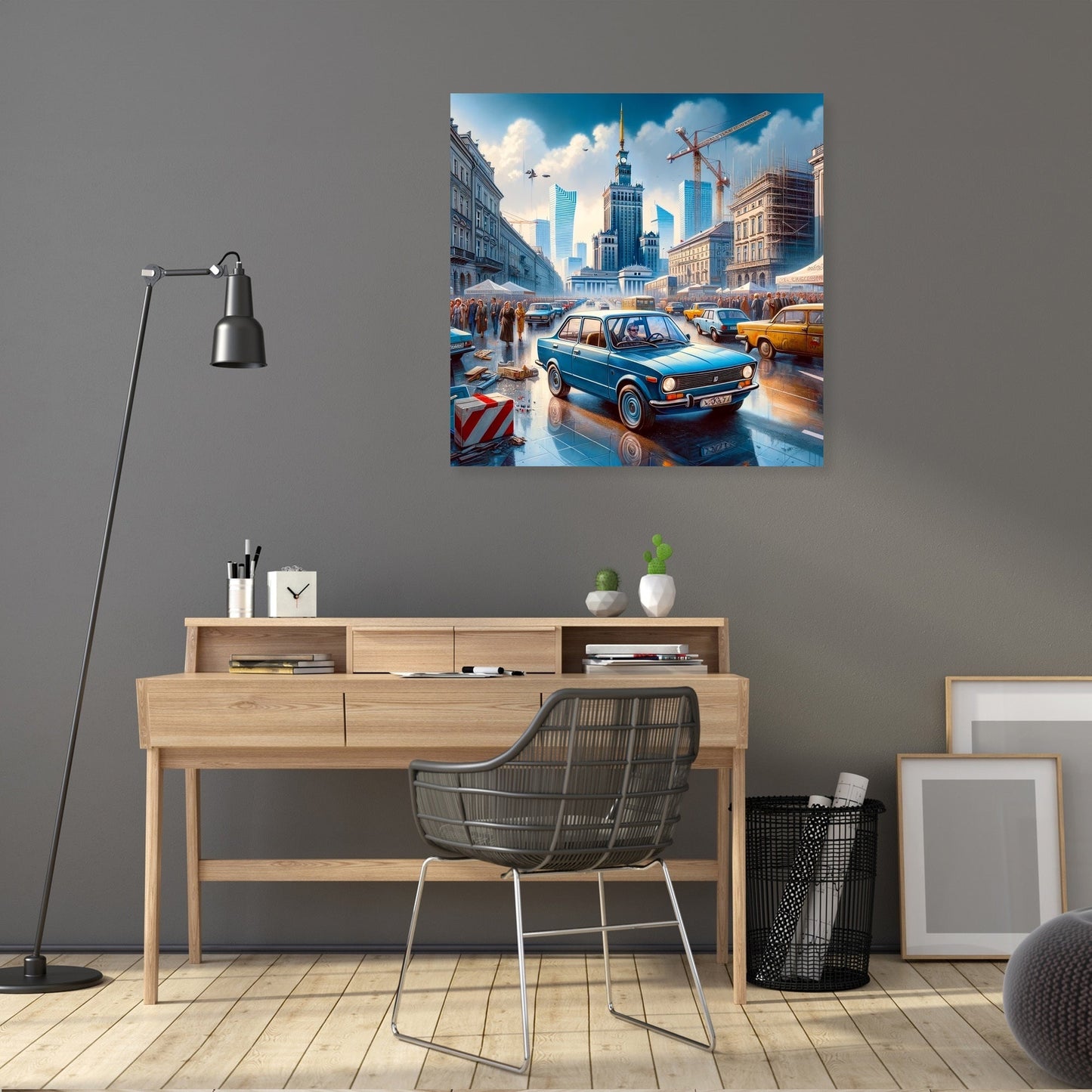Warsaw Reimagined Canvas