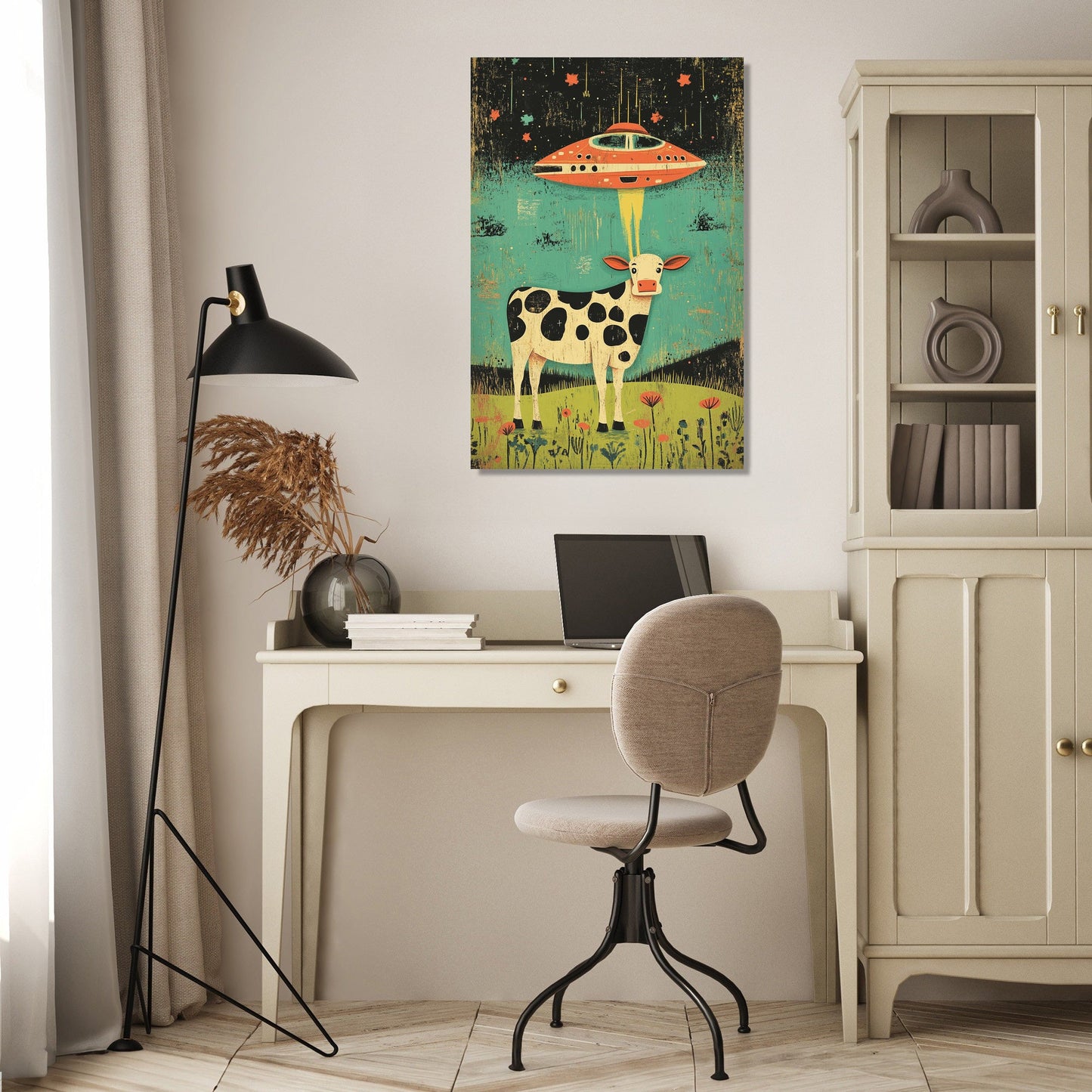 Cosmic Cow Canvas