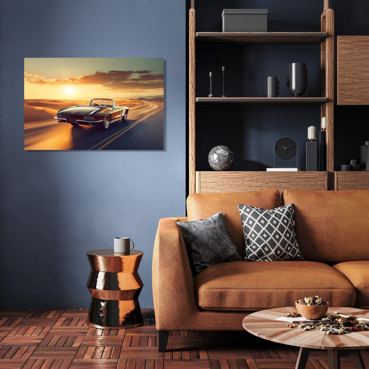 Sunset Cruise Desert Canvas