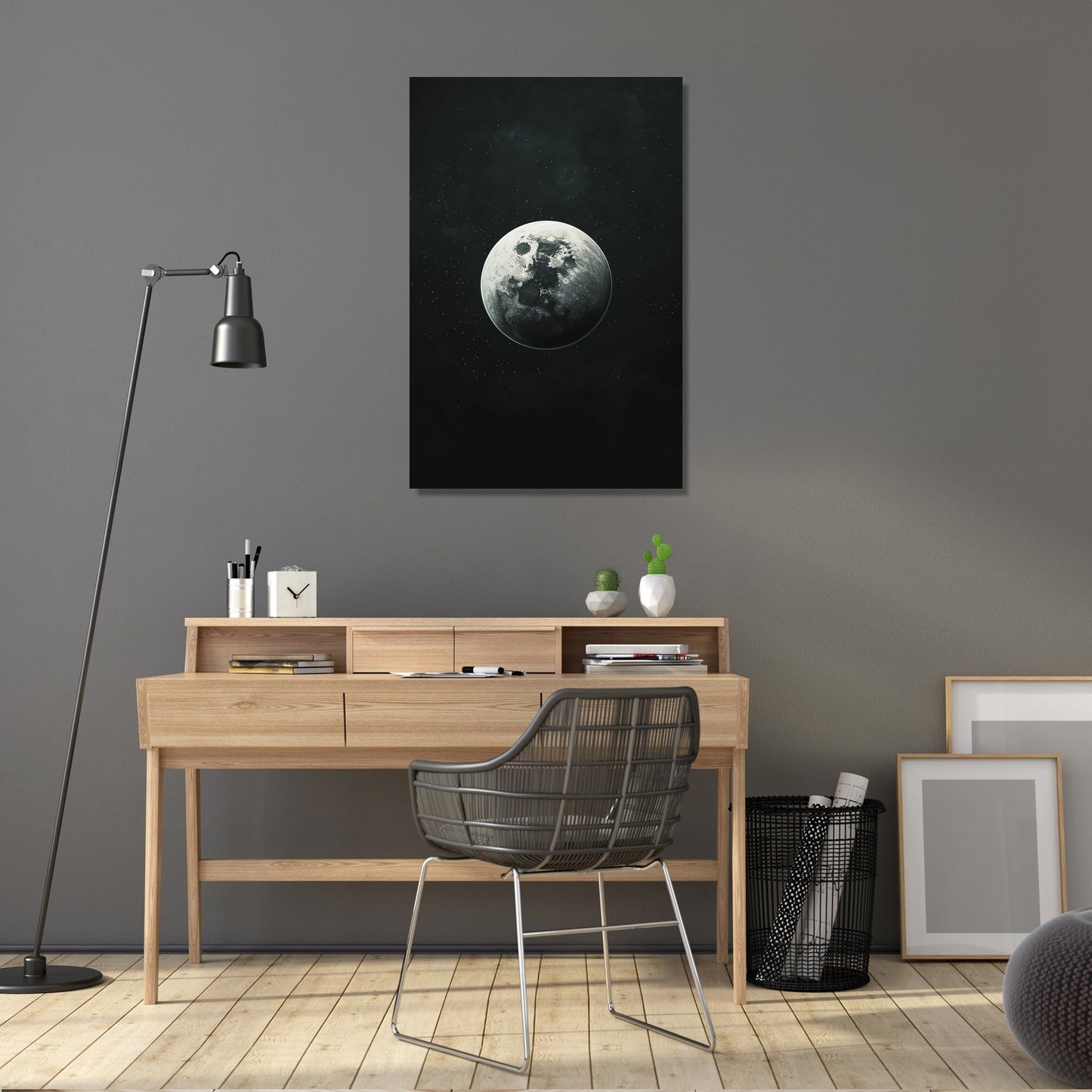 Solitary Planet Canvas