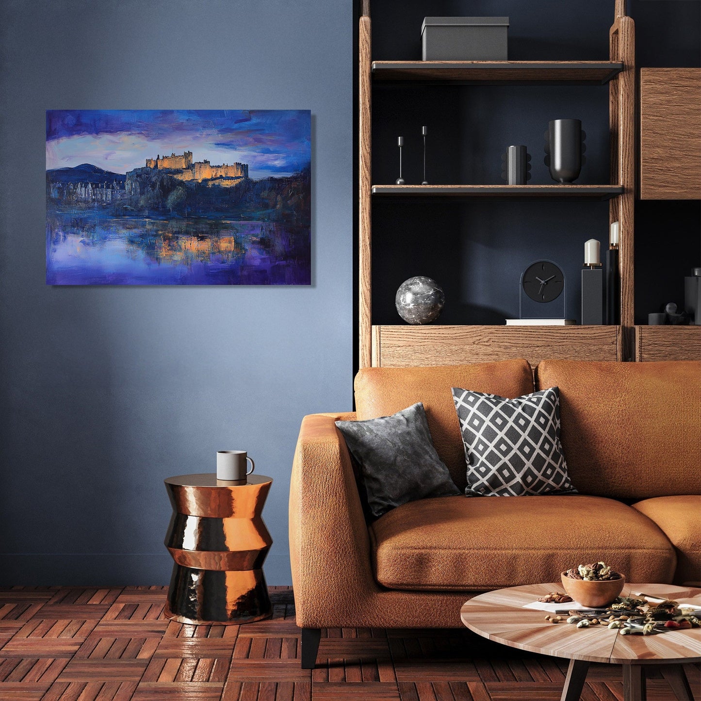 Stirling Castle Twilight Canvas
