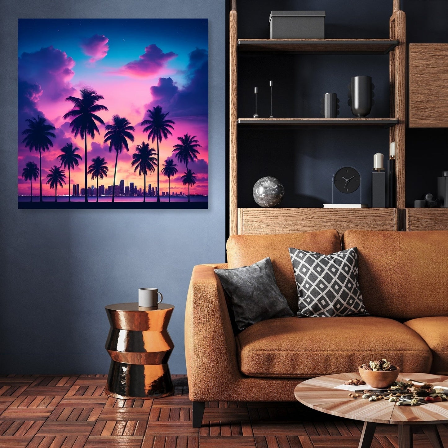 Miami Twilight Canvas