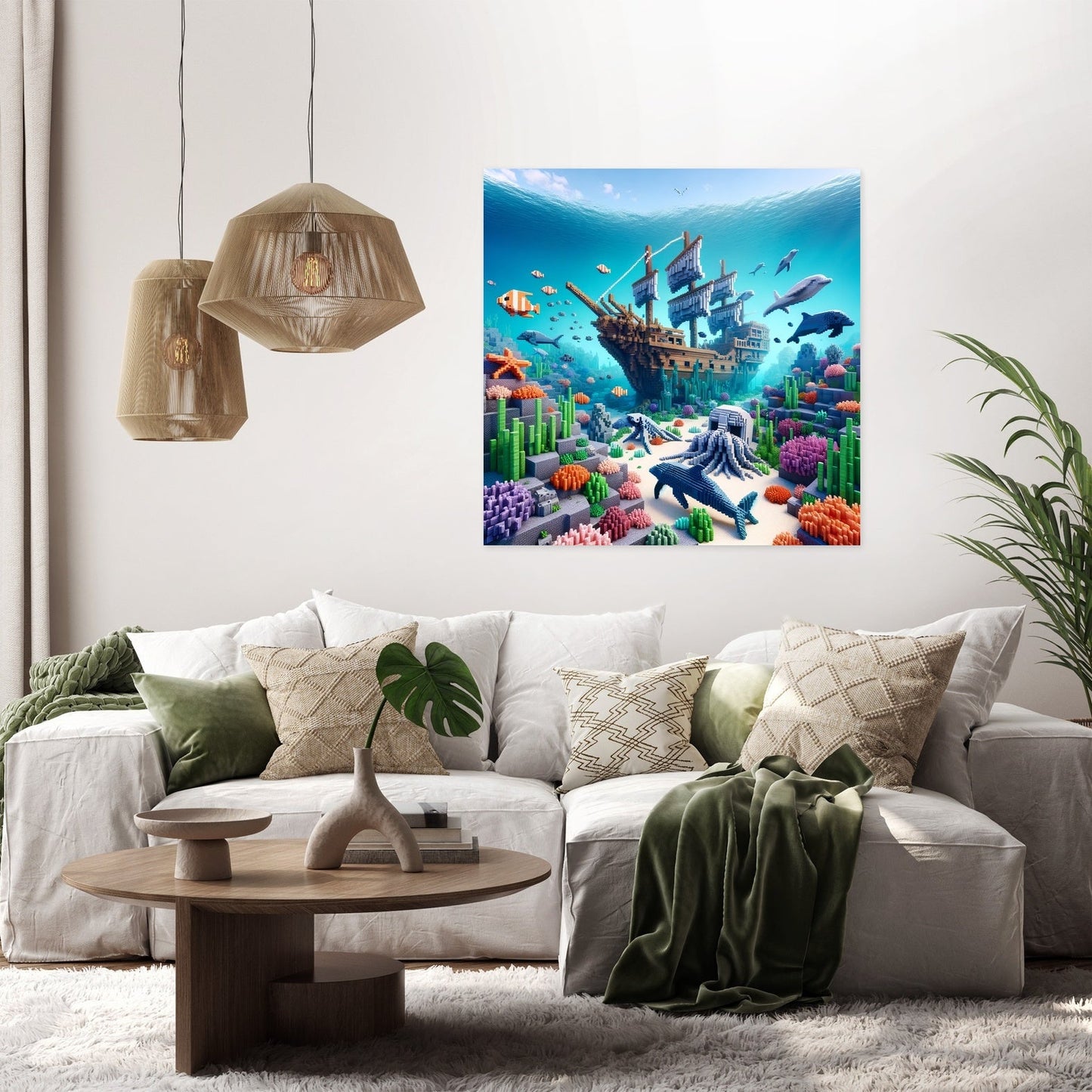 Ocean Depths Canvas