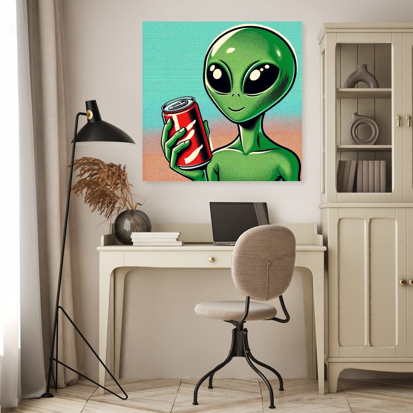 Alien Soda Canvas