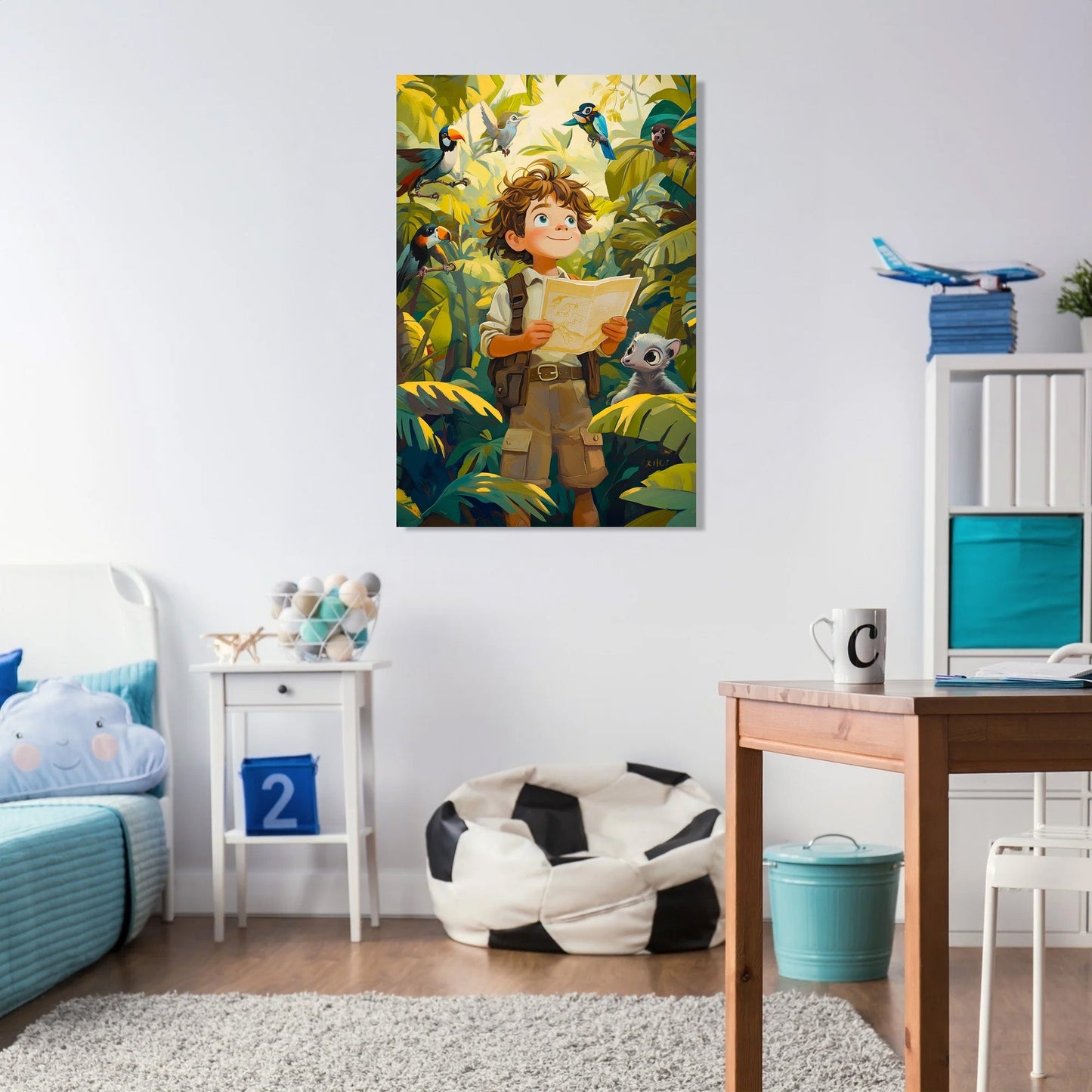 Jungle Explorer's Dream Canvas