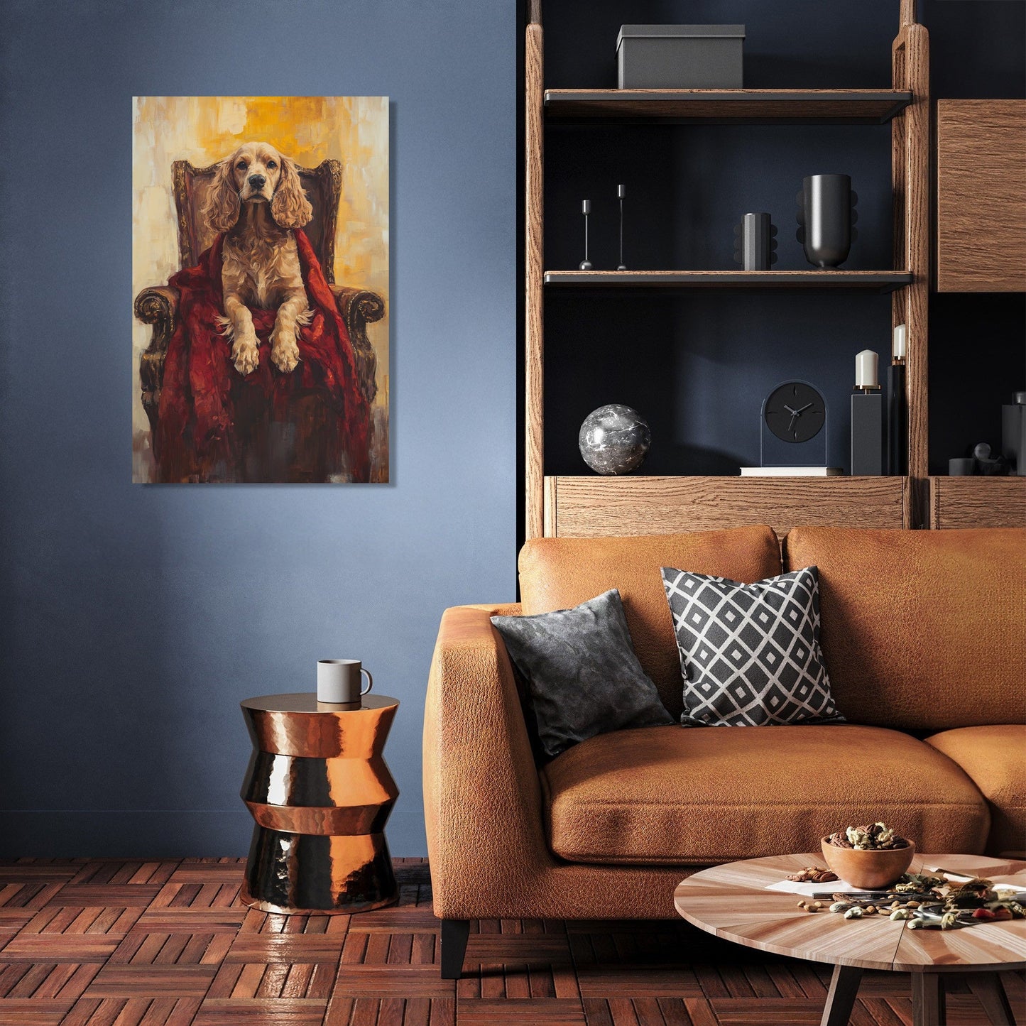 Noble Cocker Spaniel Canvas
