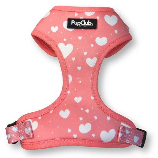 Adjustable Harness - Peachy Hearts