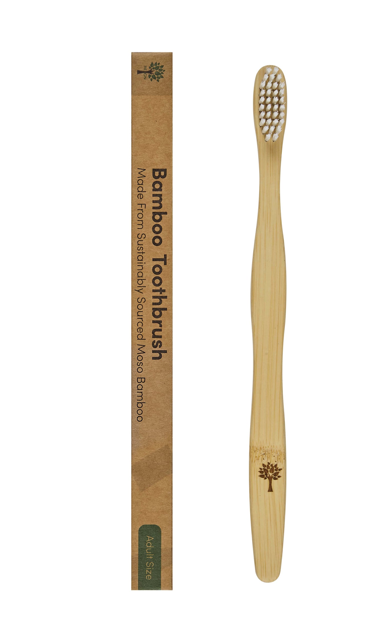 Adult Bamboo Eco Friendly Toothbrush - 1 Pack