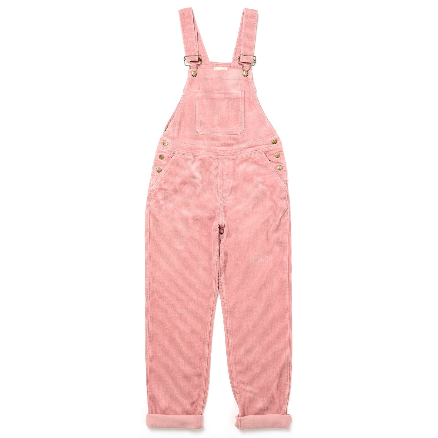 Adult Pink Chunky Cord Dungarees