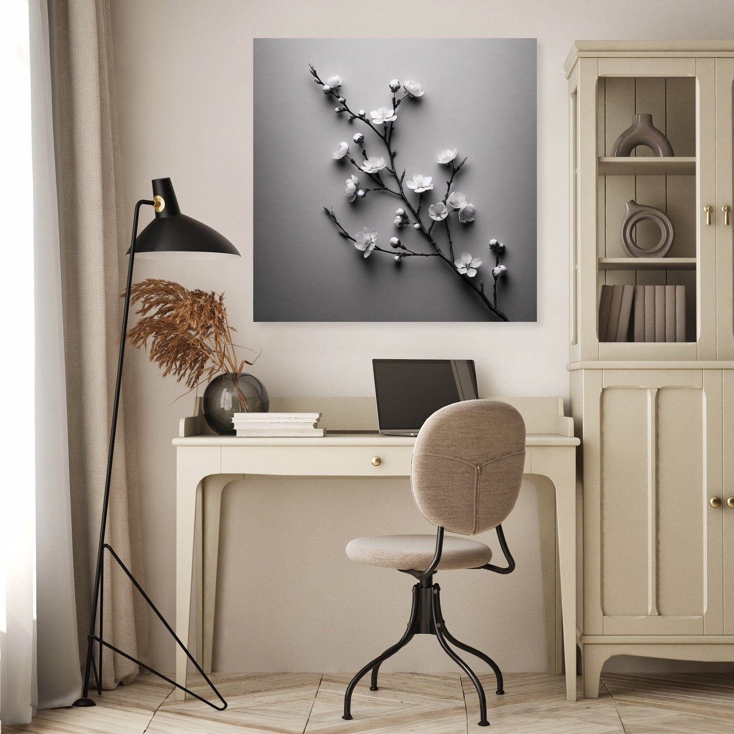Cherry Blossom Serenity Canvas