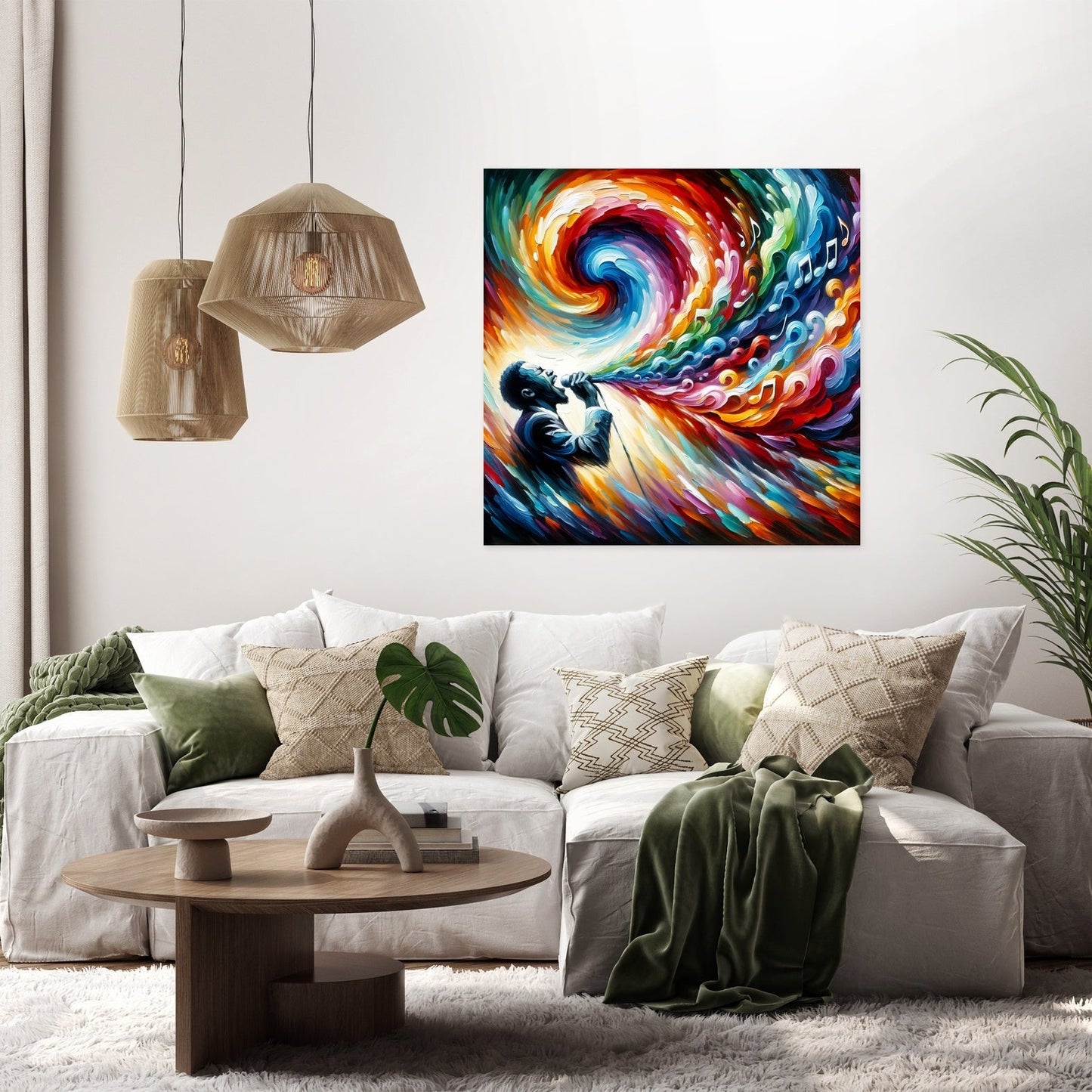 Jazz Resonance Canvas