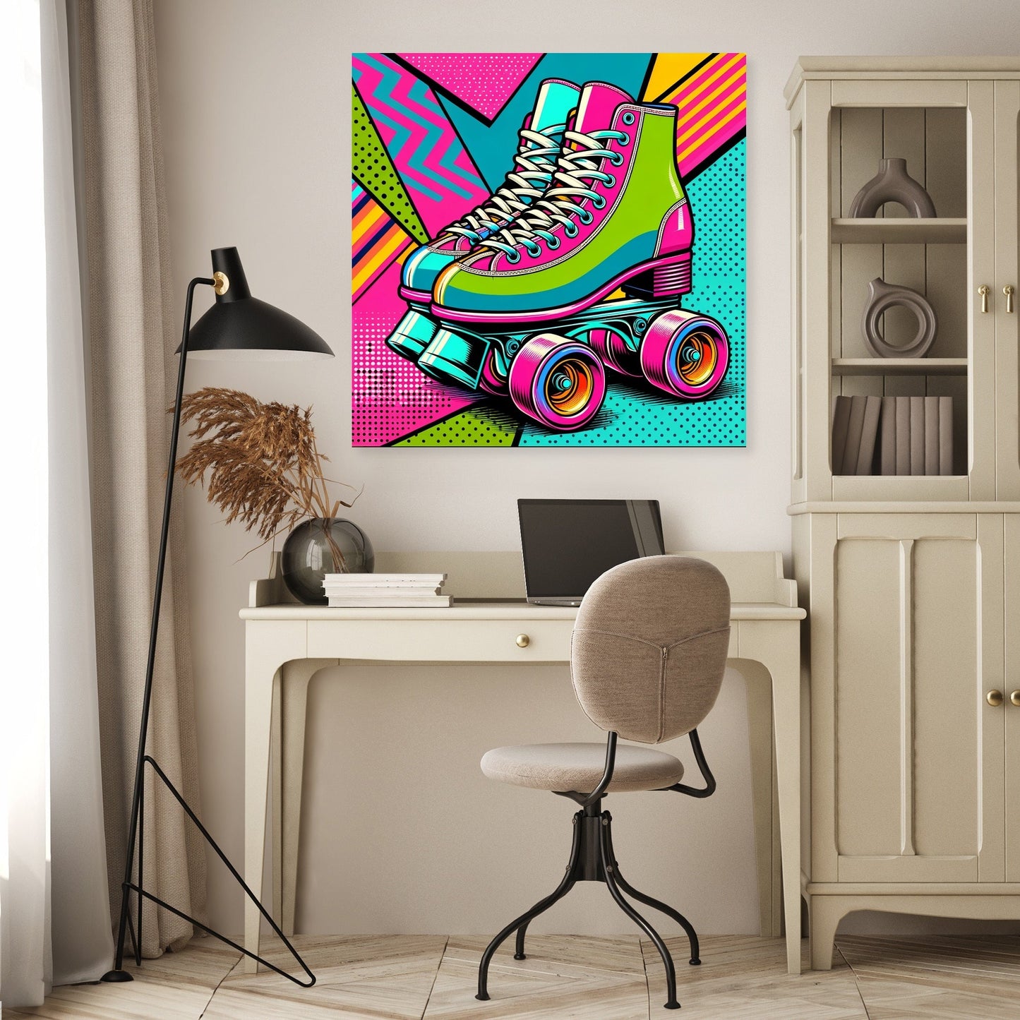 Retro Rollers Canvas