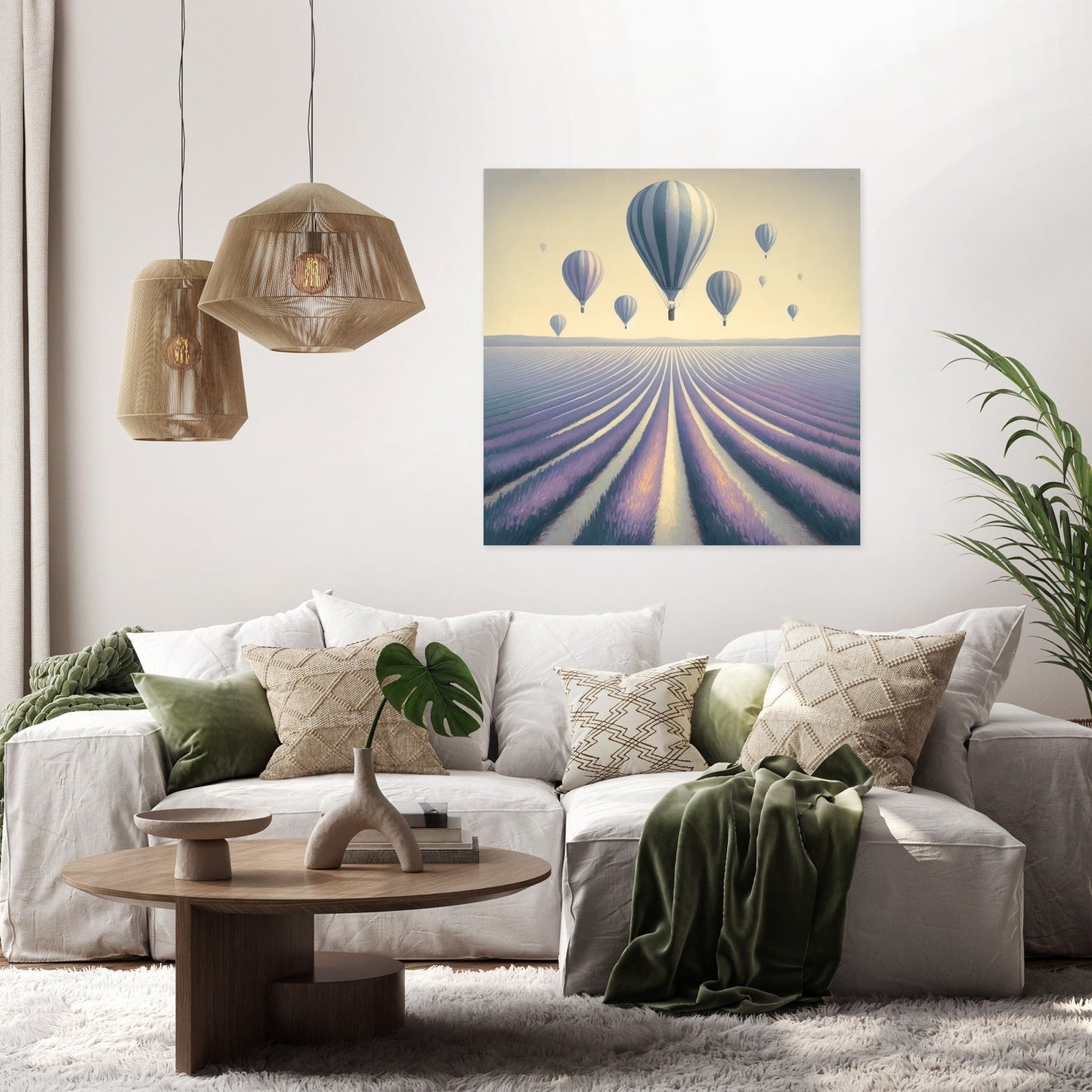 Lavender Breeze Canvas