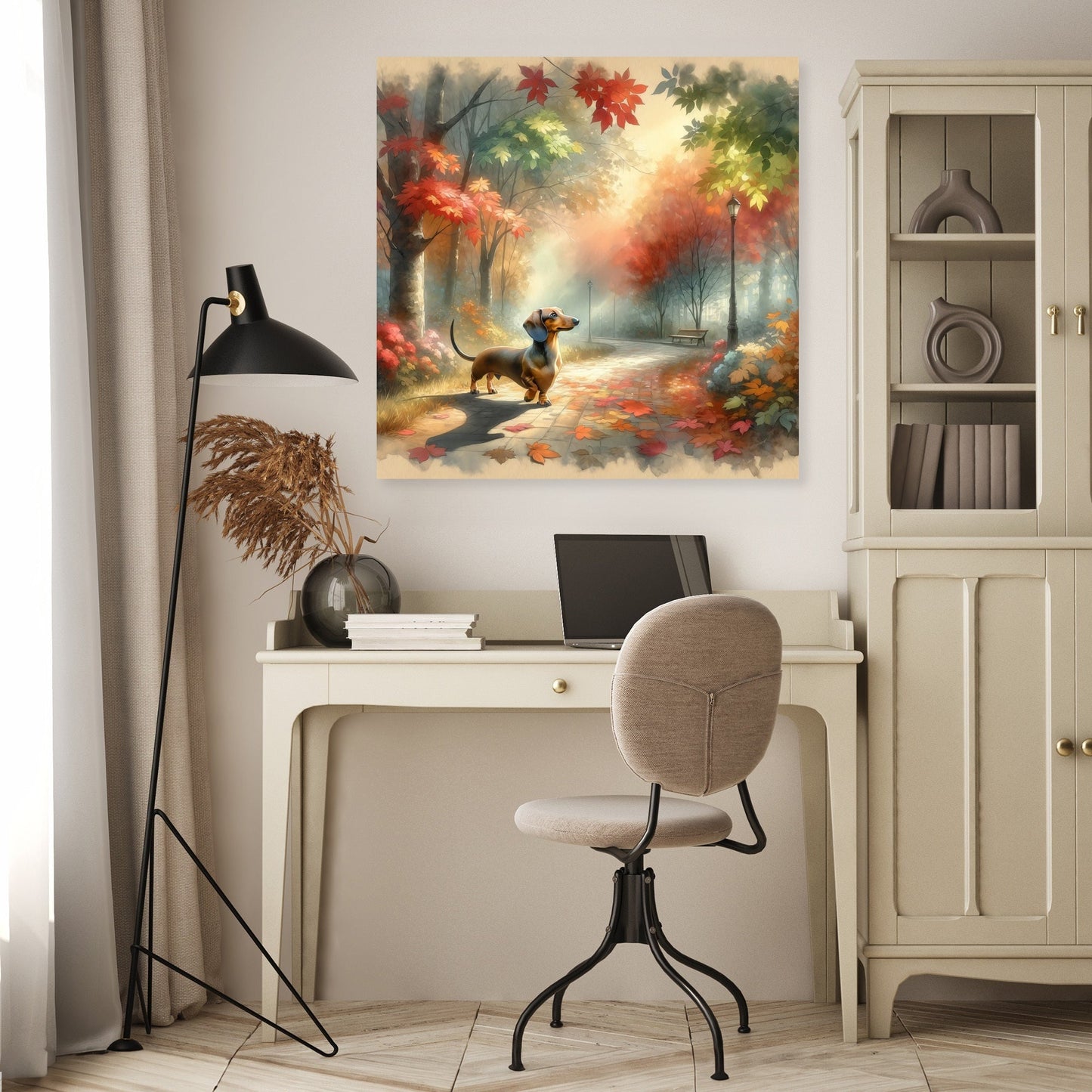 Autumn Stroll Canvas