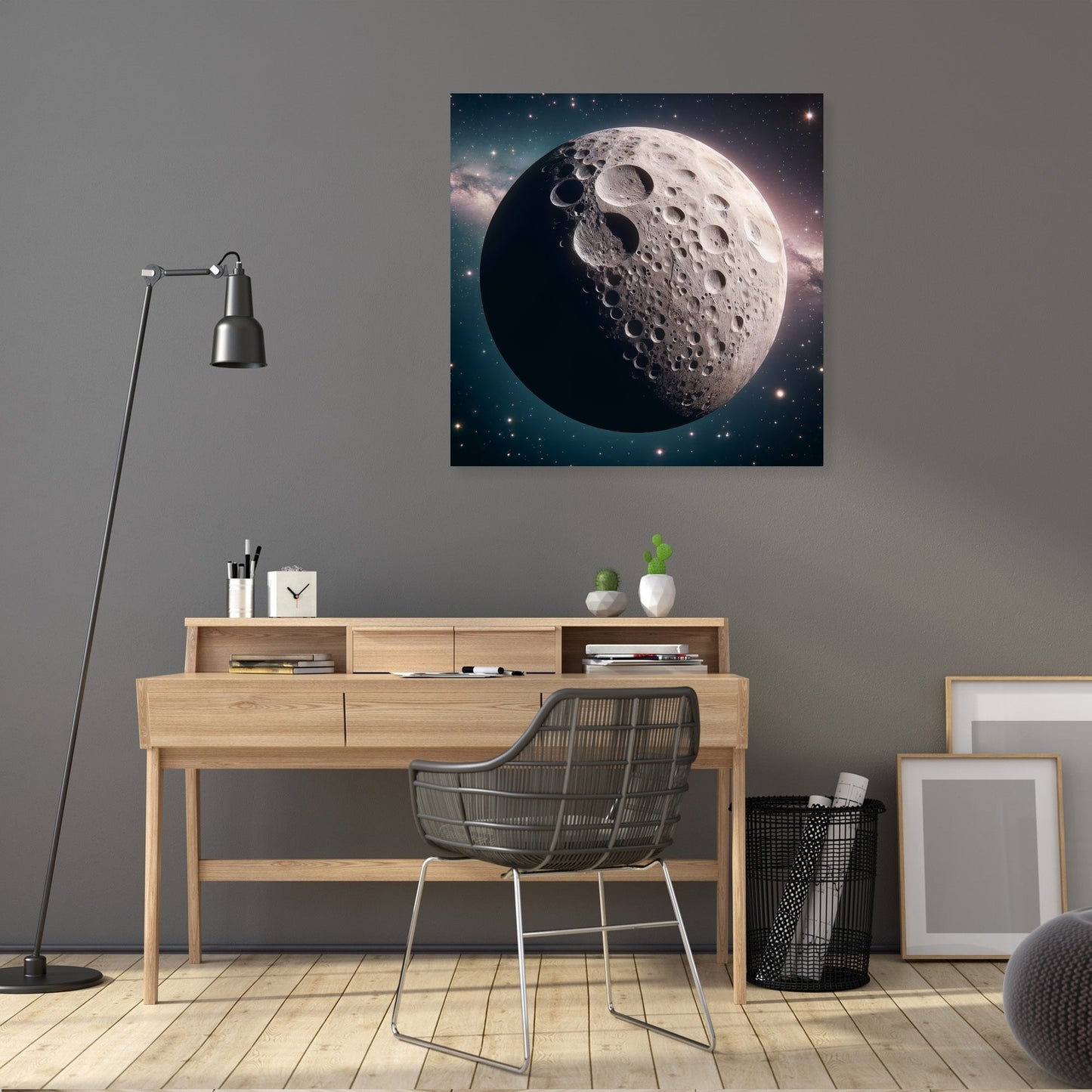 Callisto's Cratered Legacy Canvas