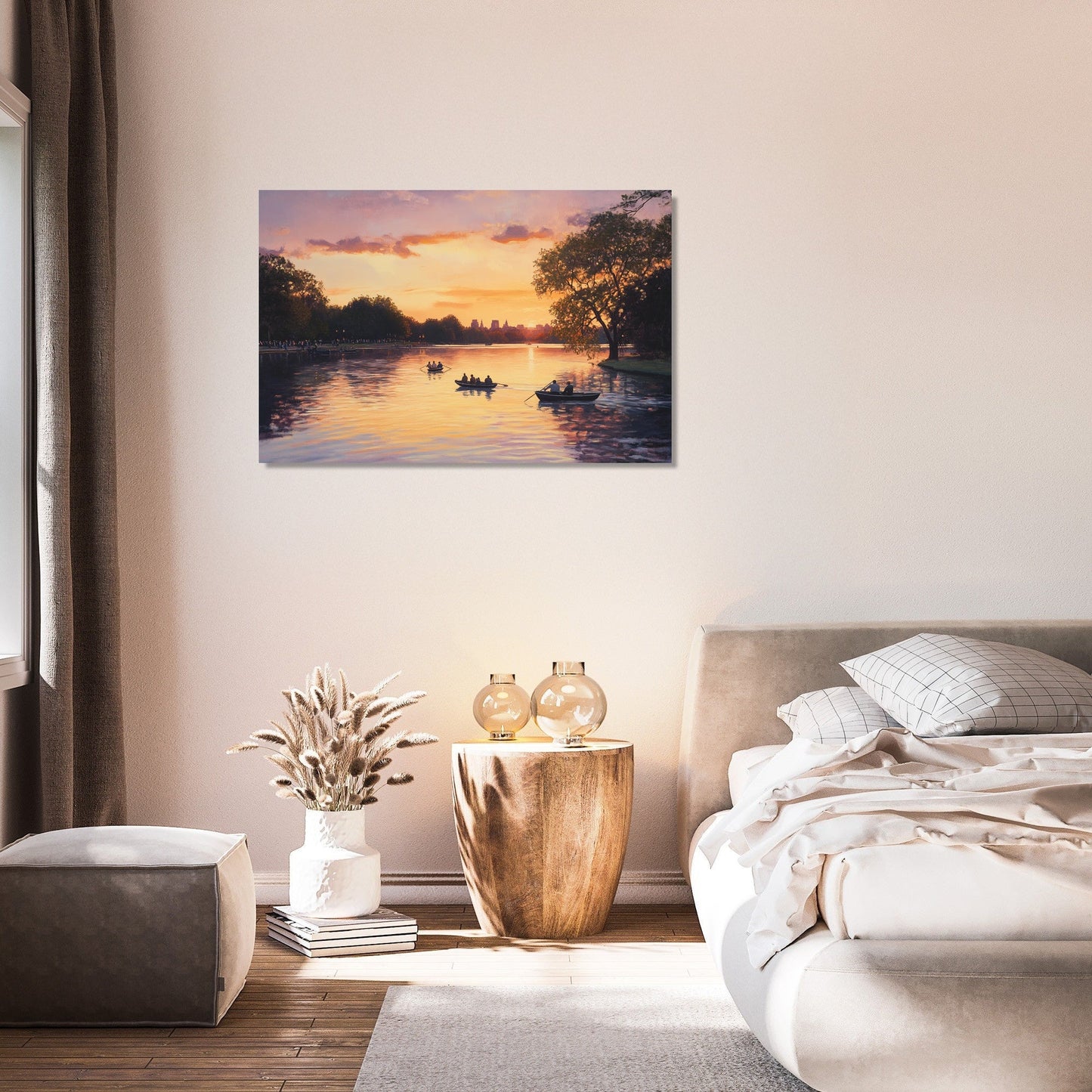 Sunset Serpentine Canvas