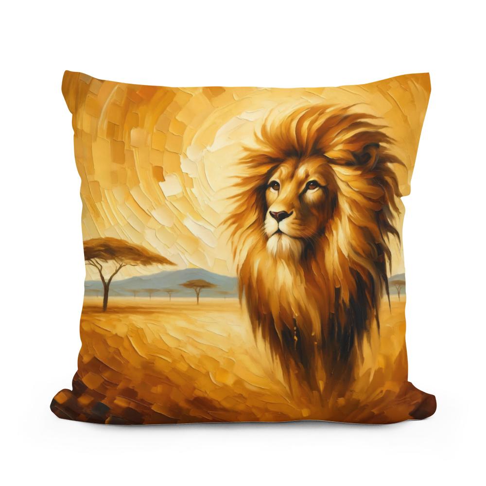Serene Savannah King Cotton Cushion