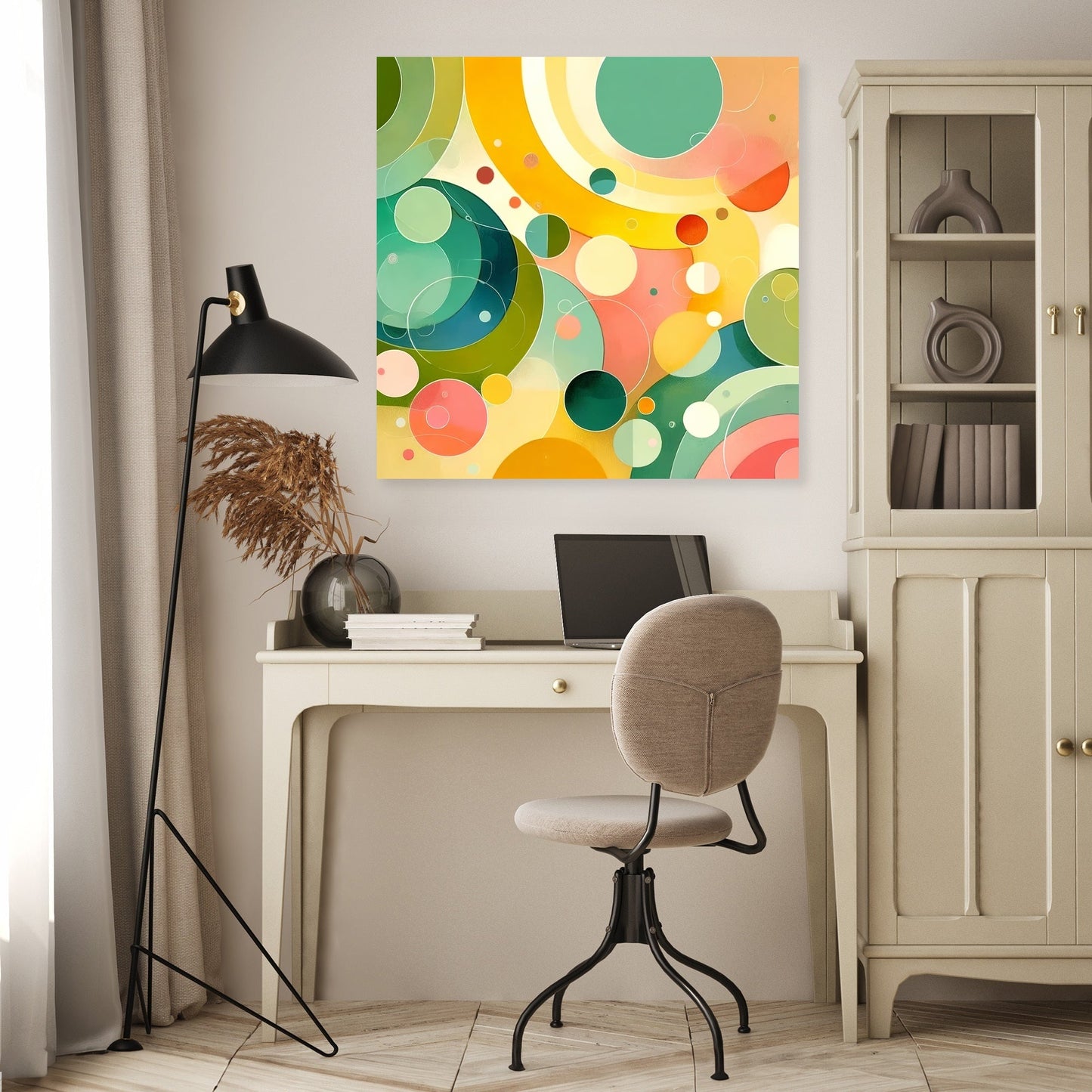 Friendliness Bloomed Canvas