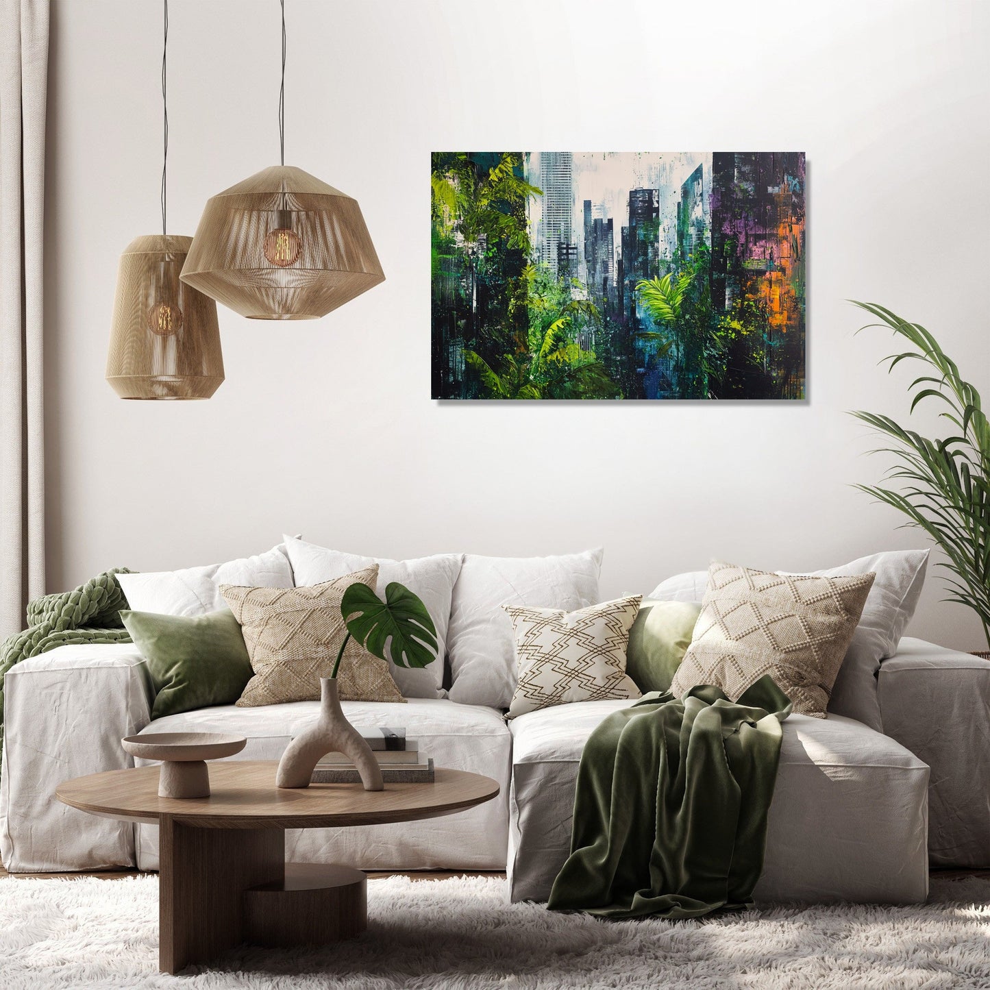 Urban Jungle Canvas