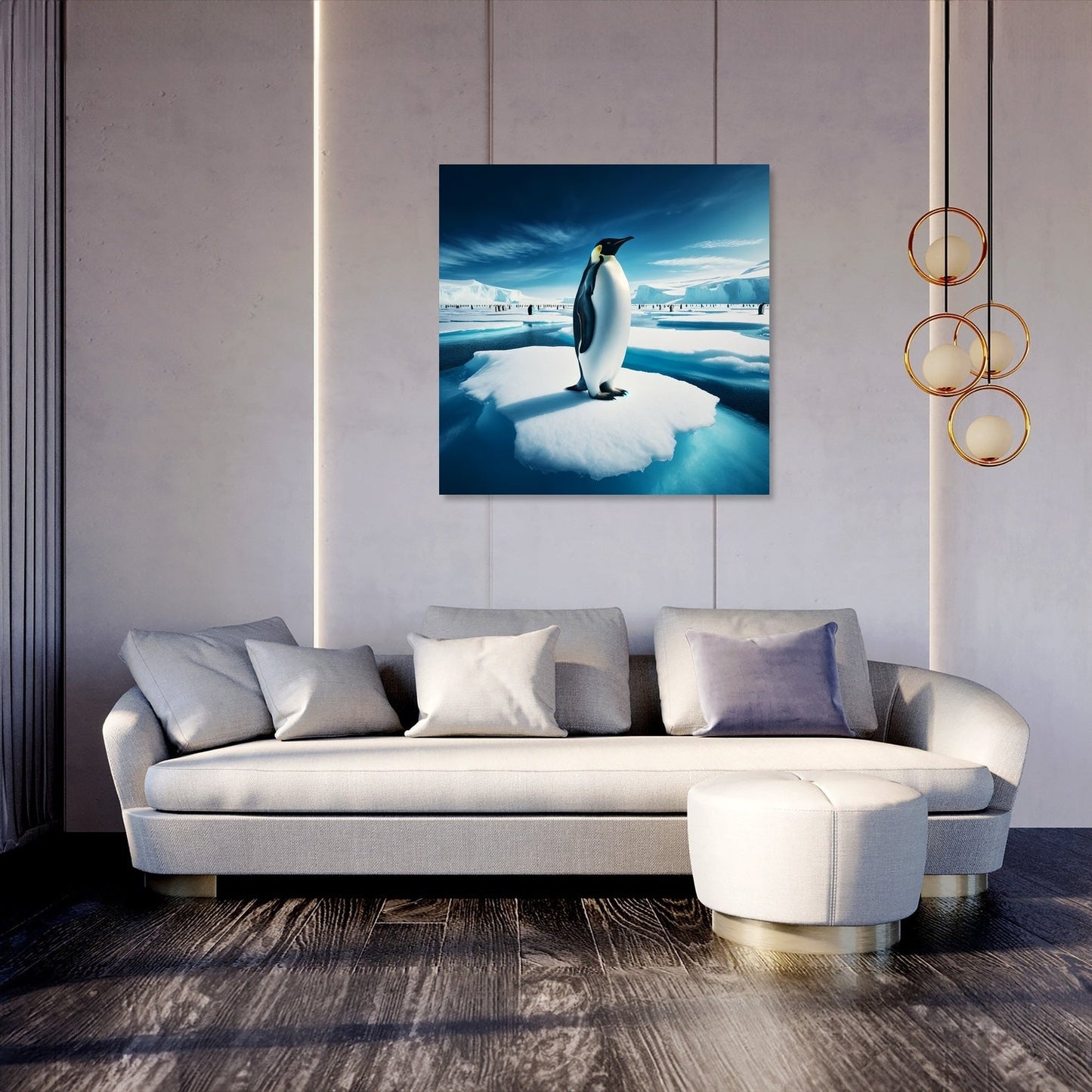Emperor Penguin Canvas