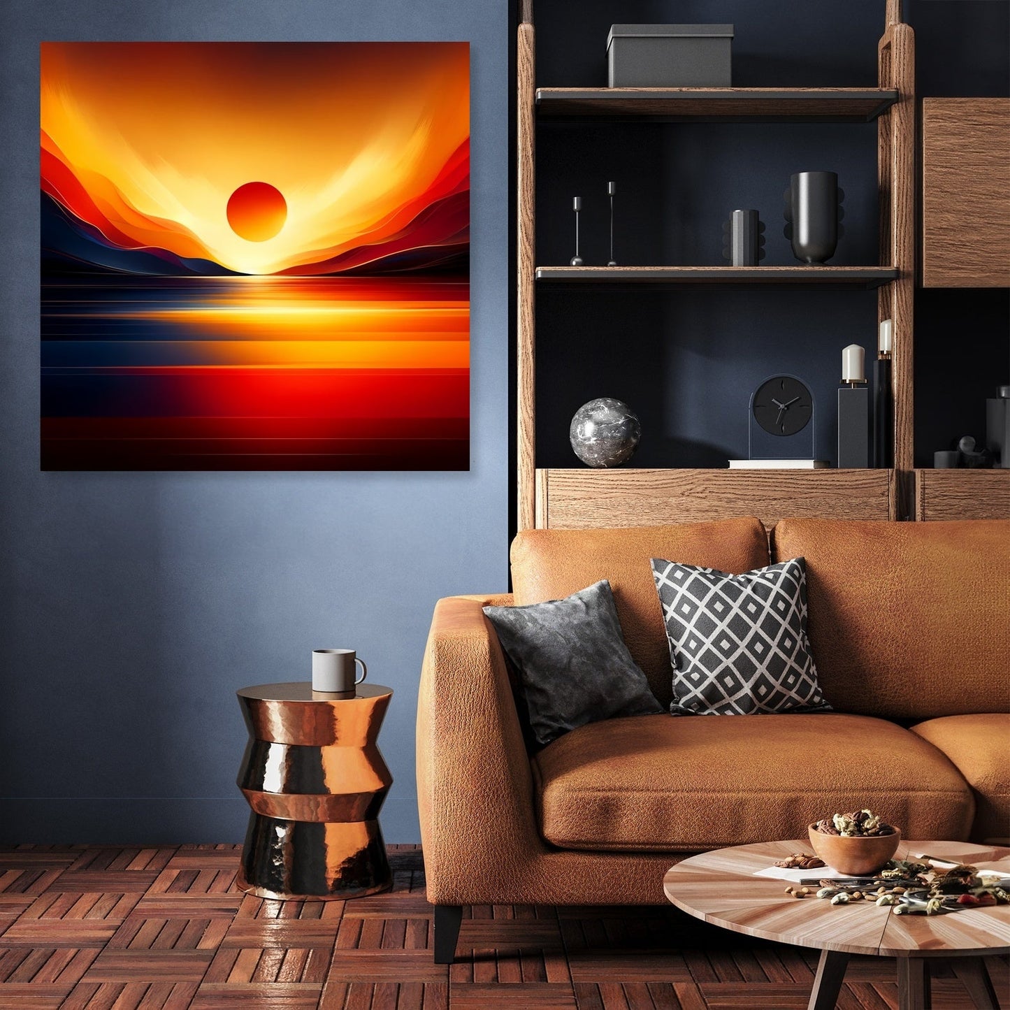Sunset Simplicity Canvas