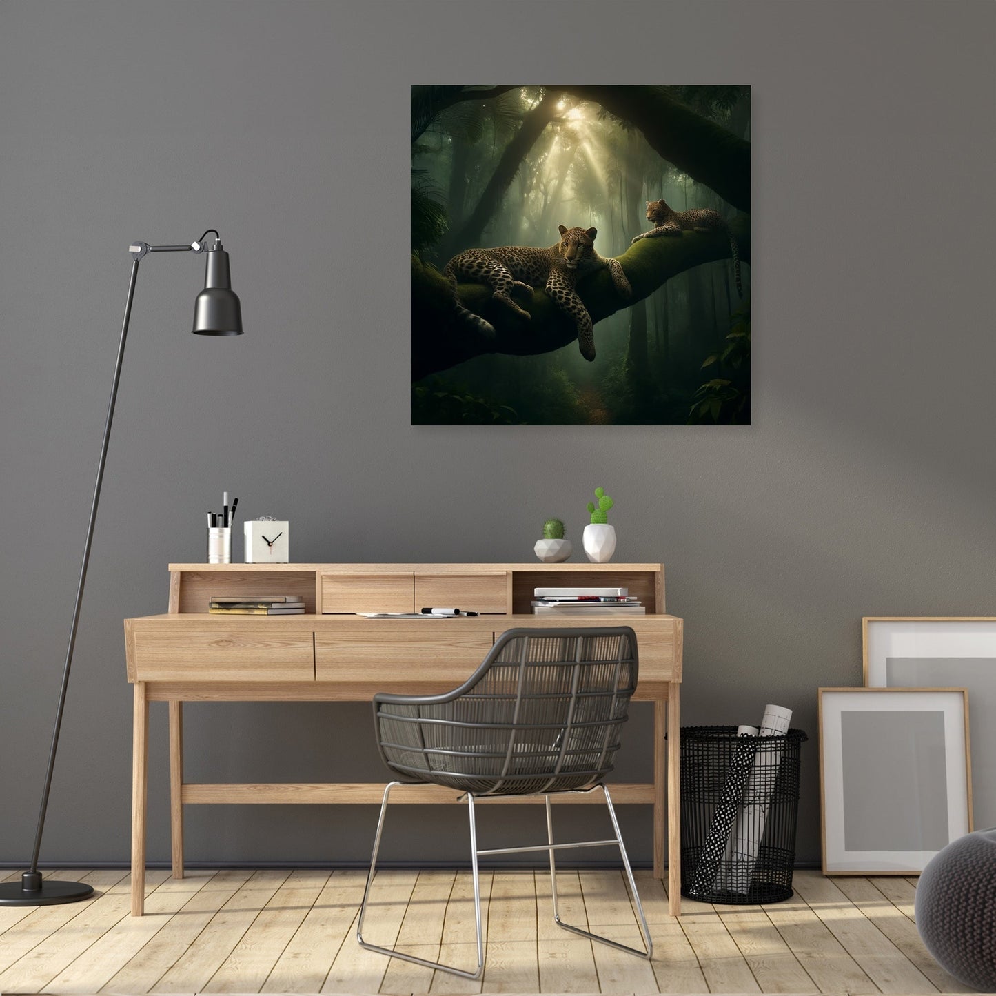 Jungle Leopards Canvas