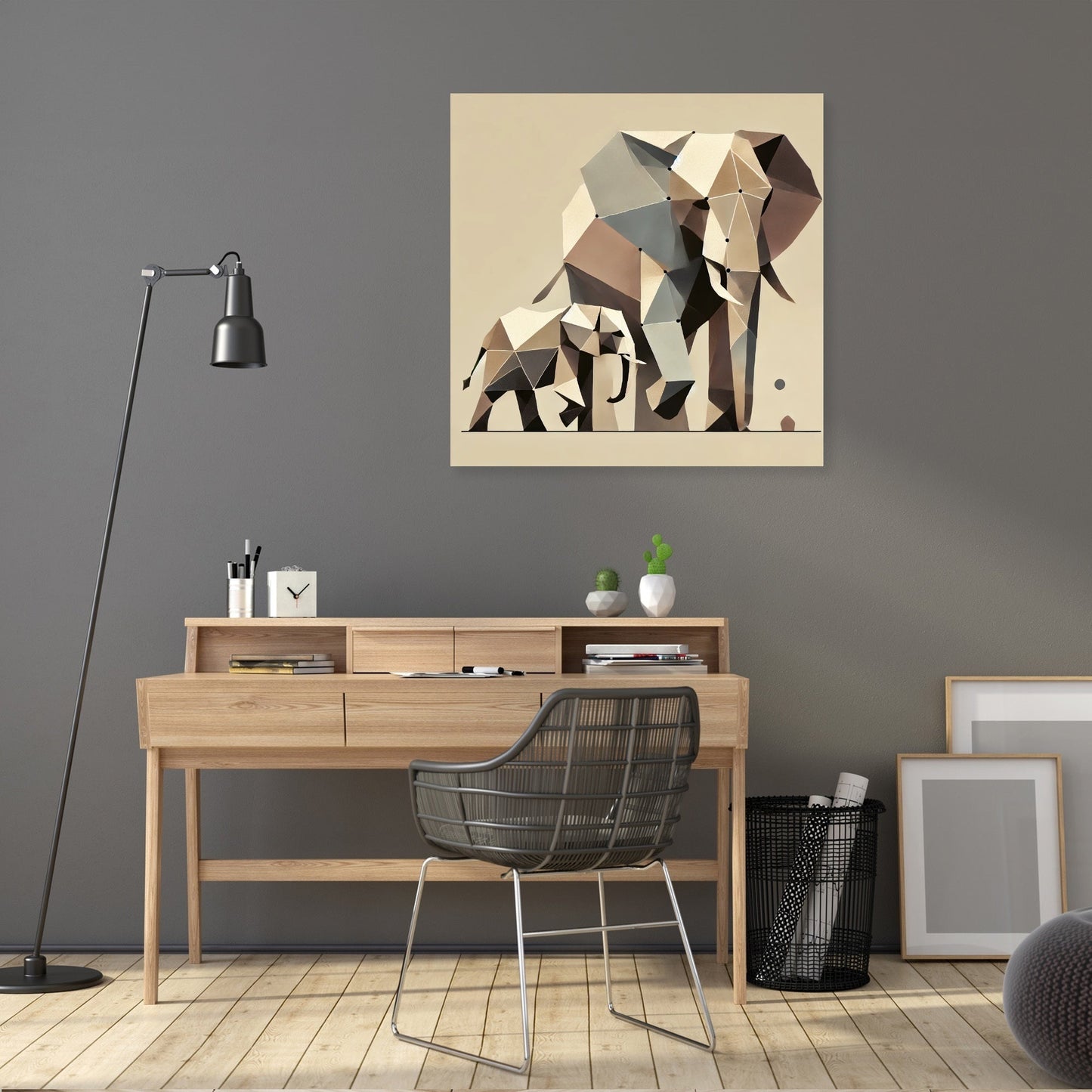 Elephant Duo Canvas
