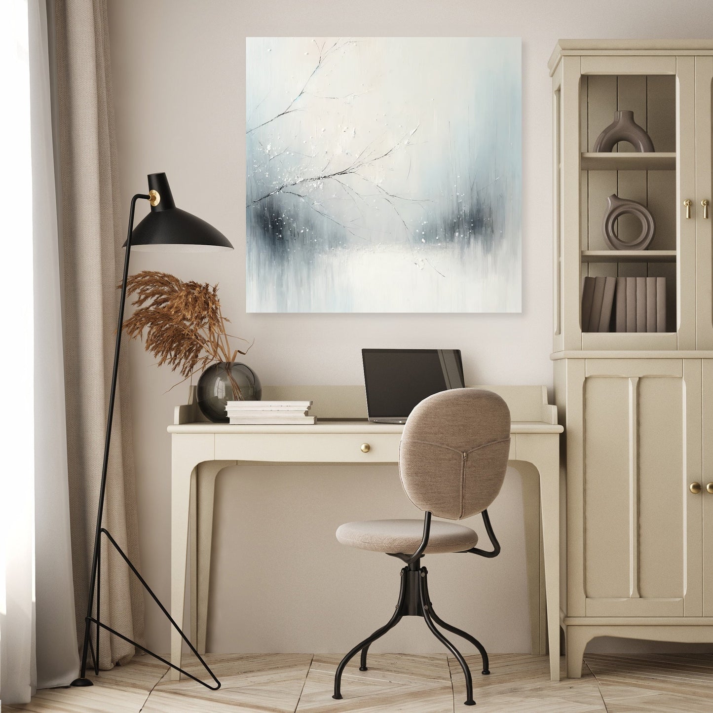 Silent Snowfall Canvas