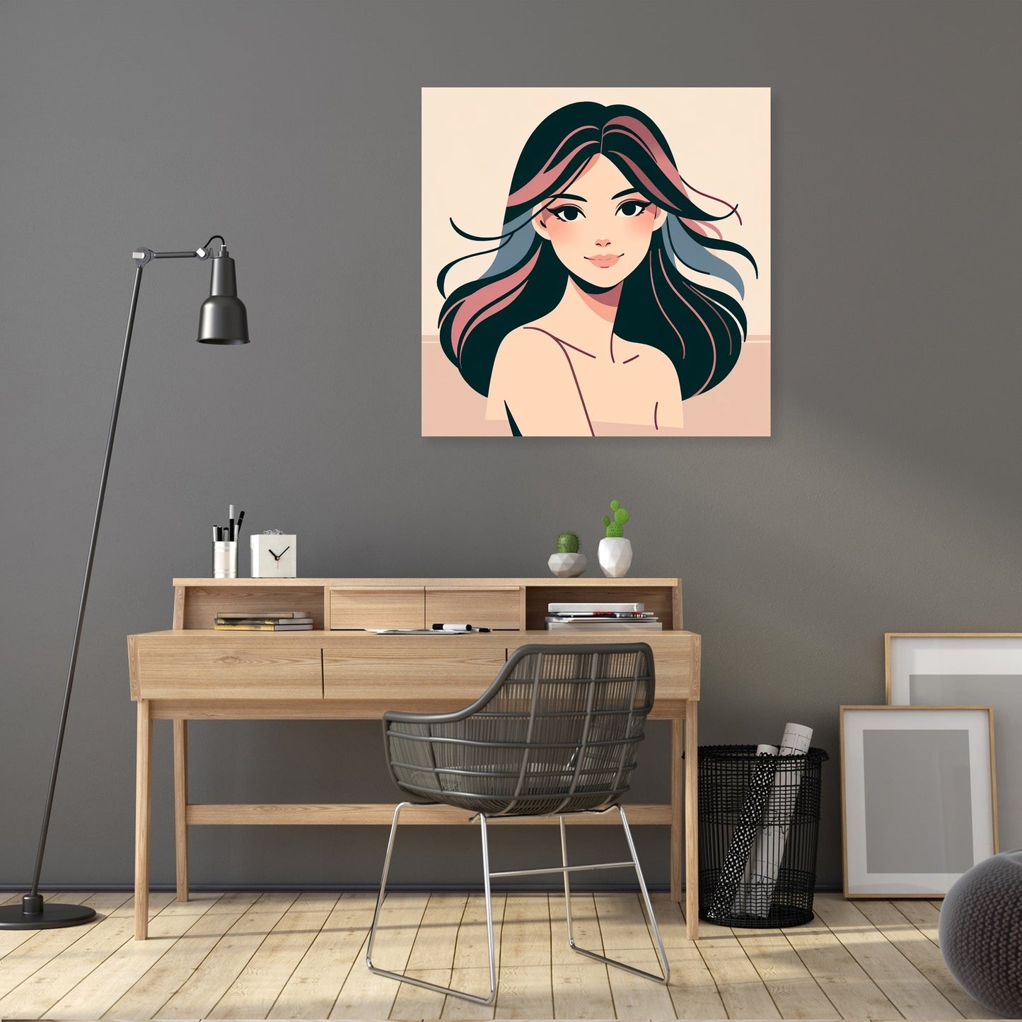 Elegant Beauty Canvas