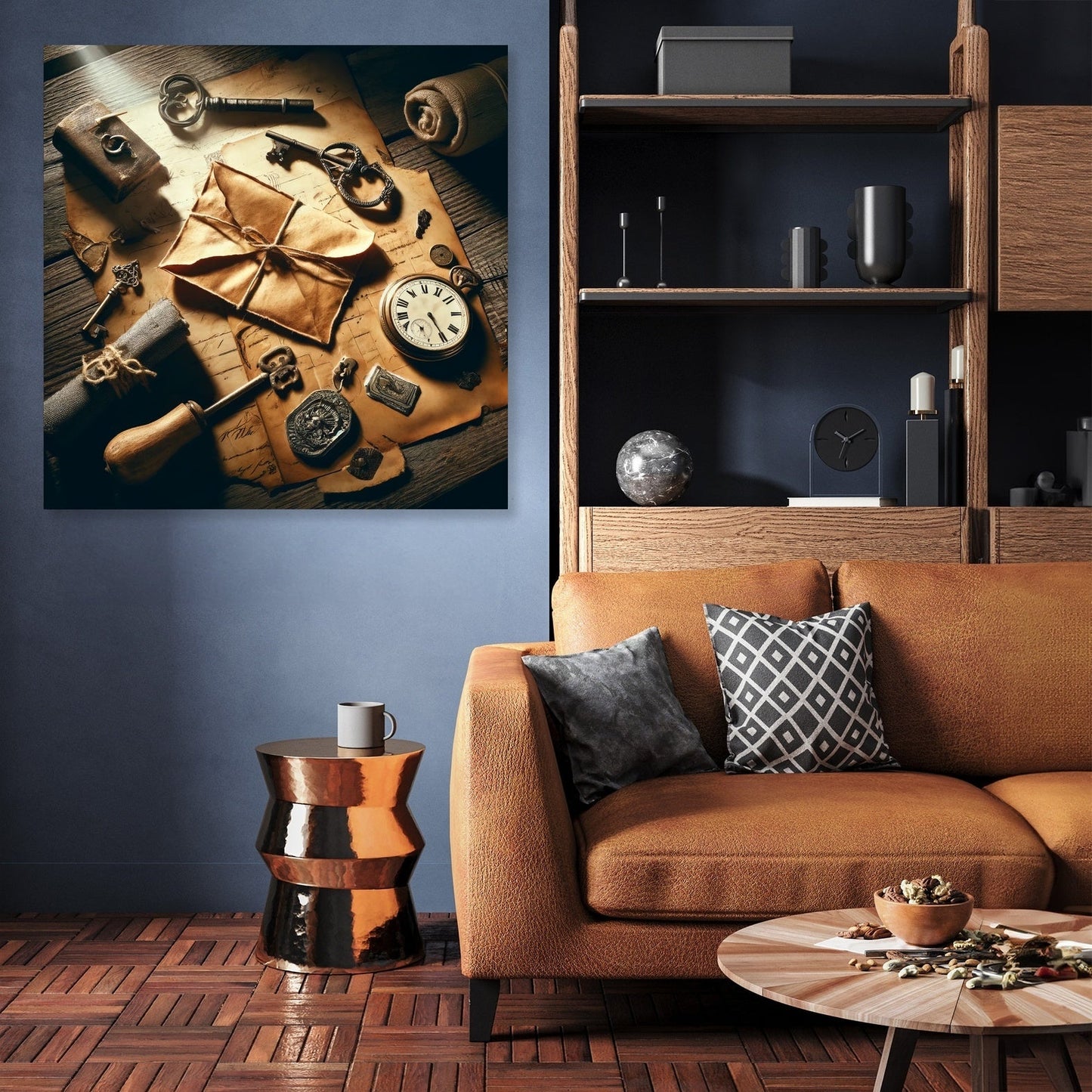 Clues of the Past Canvas