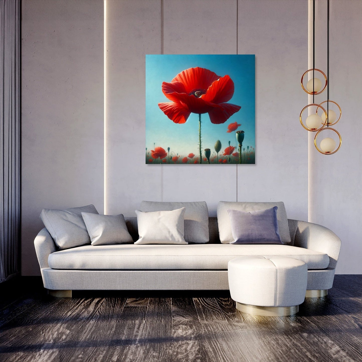 Elegance in Bloom Canvas