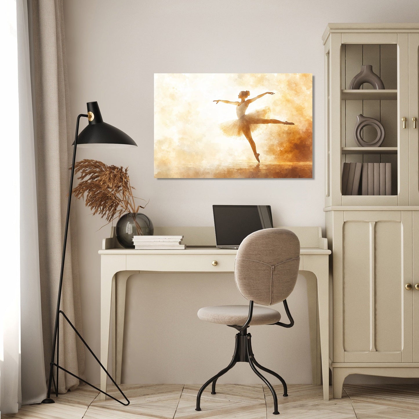 Nostalgic Ballerina Canvas