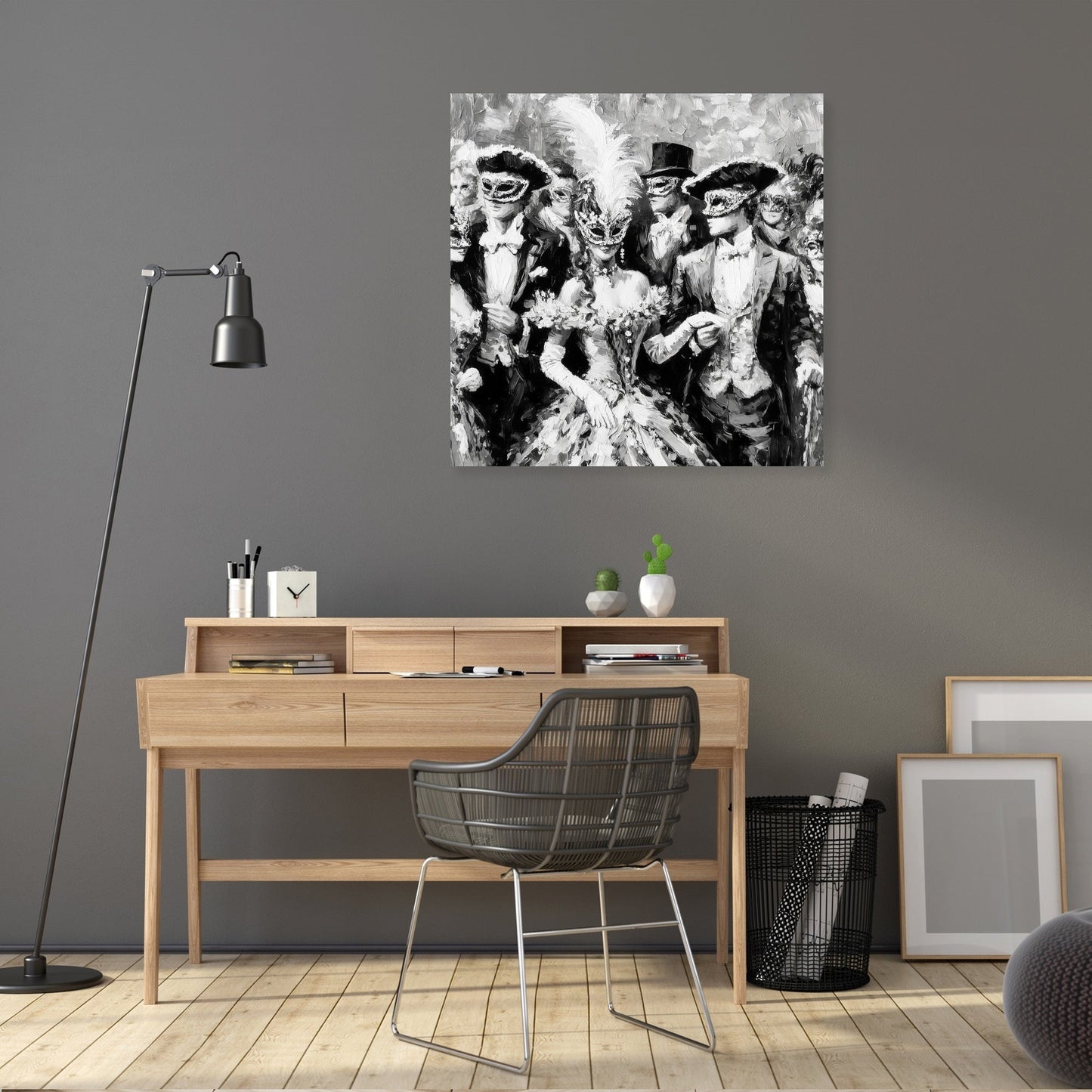 Masquerade Elegance Canvas