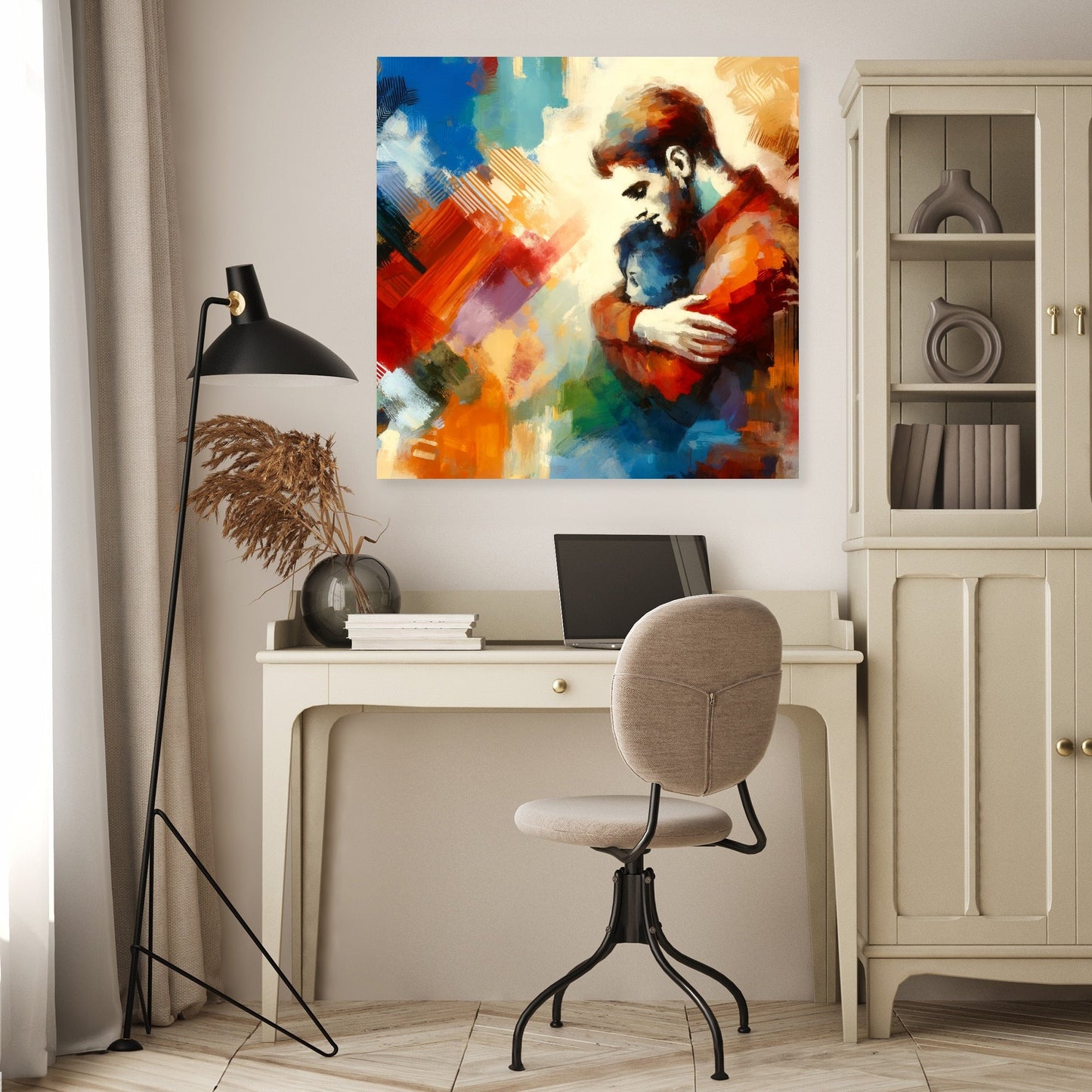 Embrace of Colours Canvas