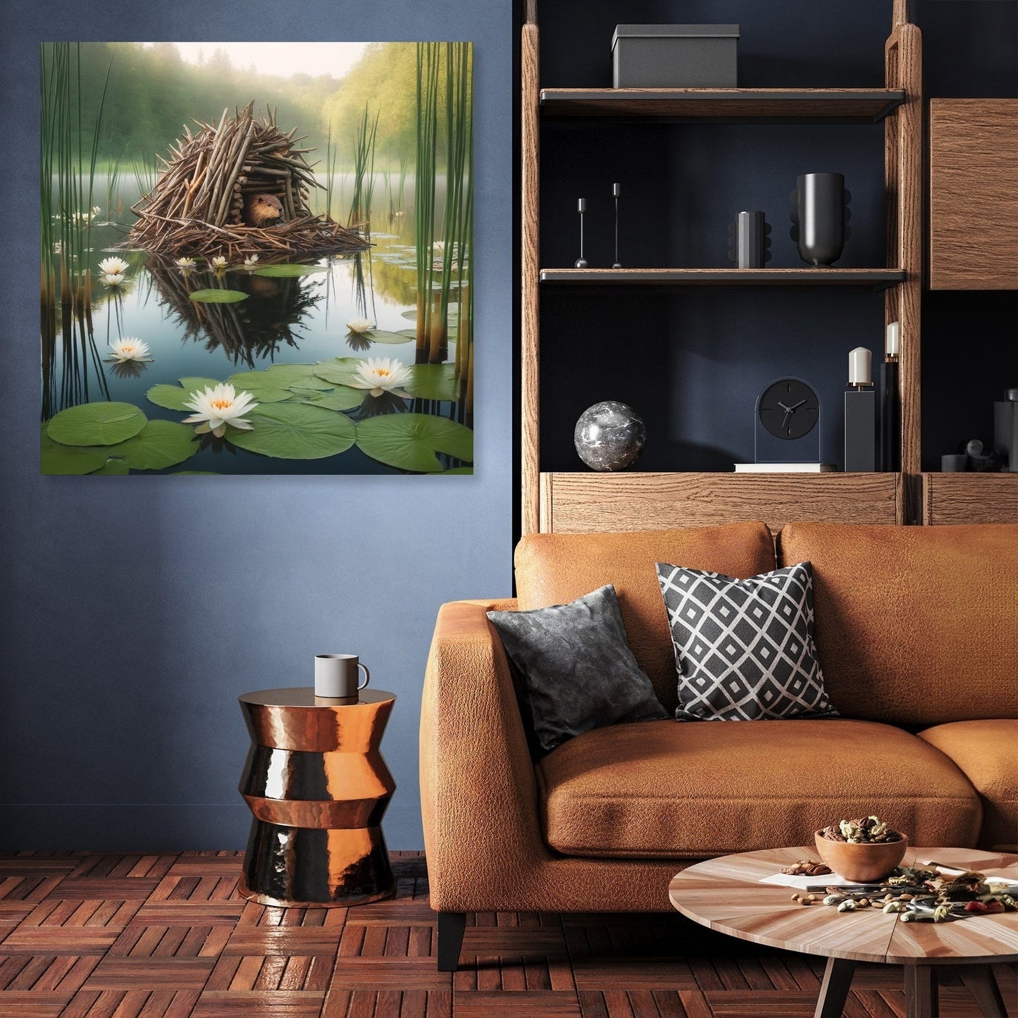 Beaver Lodge Harmony Canvas