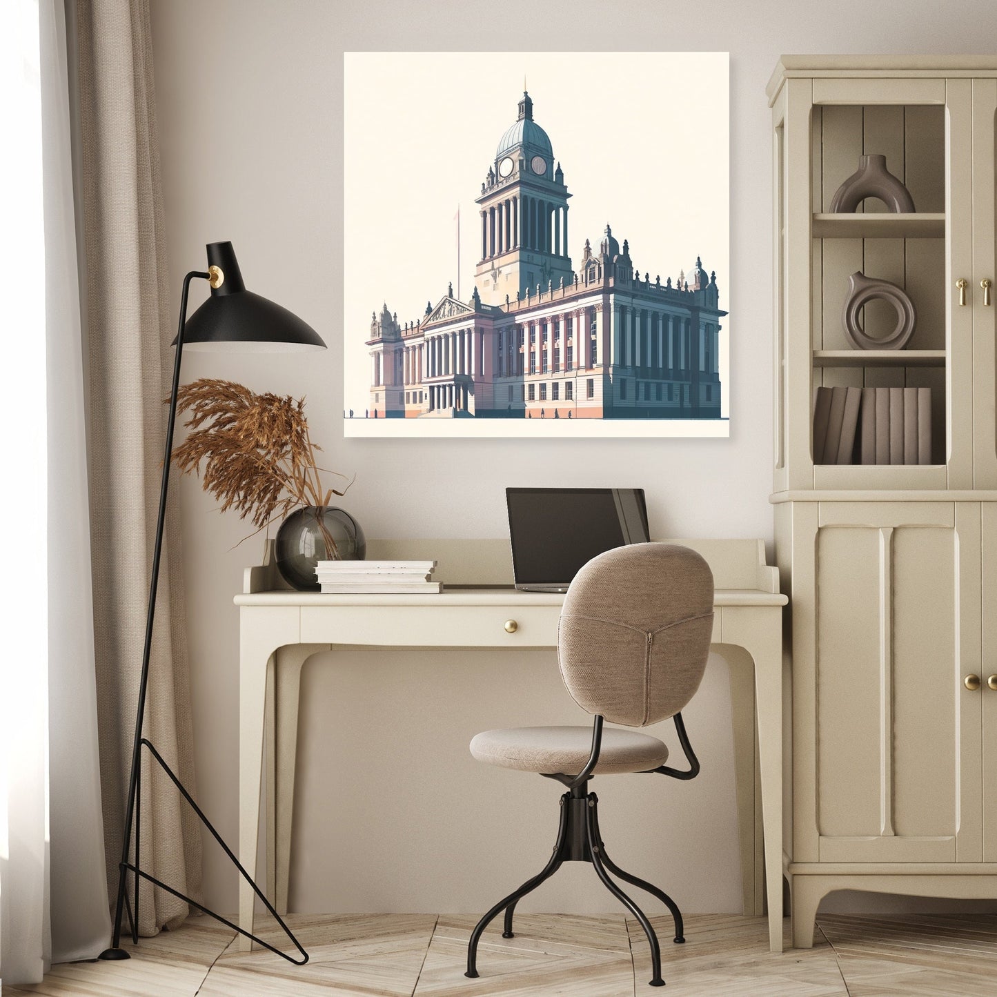 Leeds Town Hall Elegance Canvas