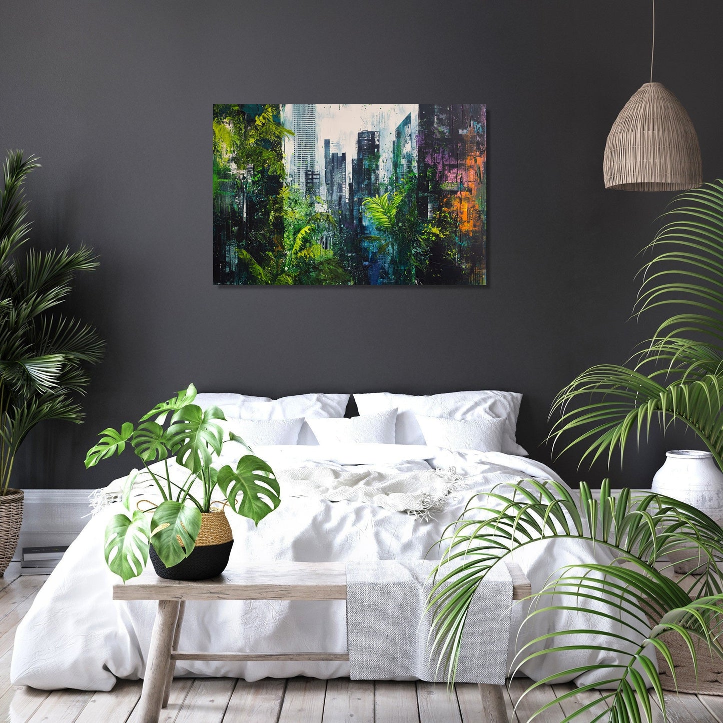 Urban Jungle Canvas
