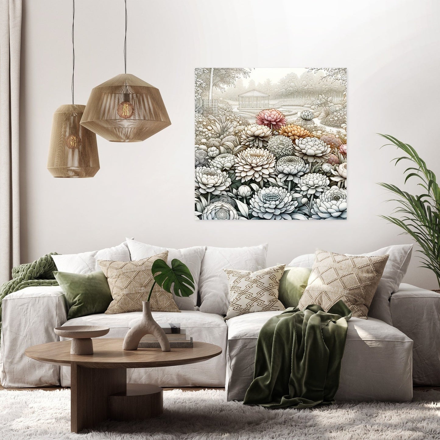 Symphony in Bloom Canvas