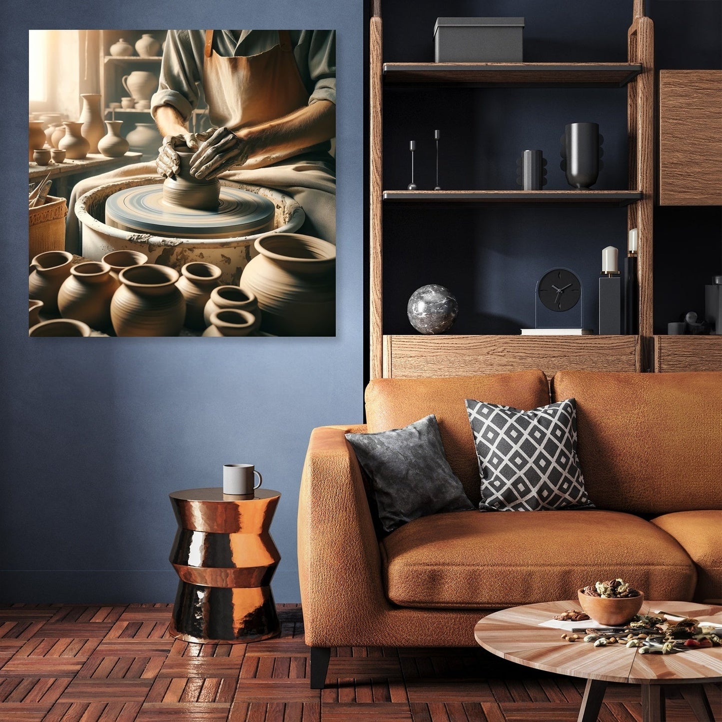 Earthen Hands Canvas