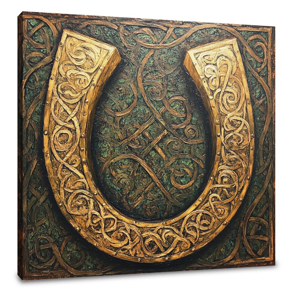 Golden Horseshoe Canvas