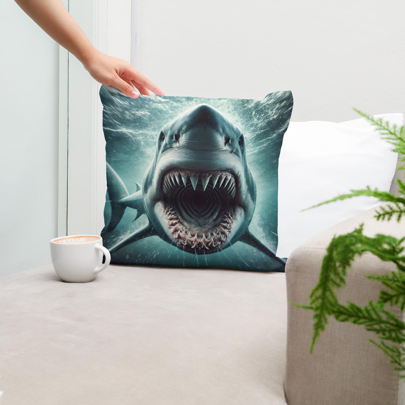 Predatory Abyss Cotton Cushion