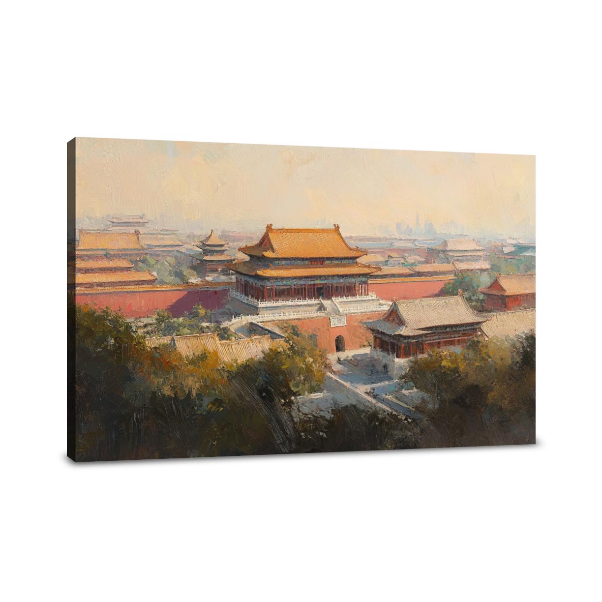 Forbidden City Illumination Canvas