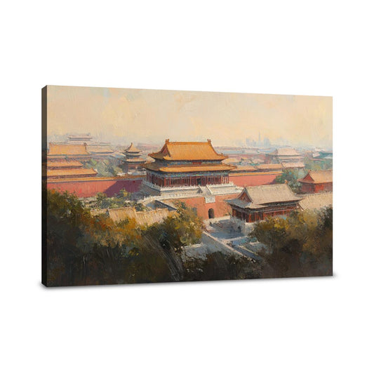 Forbidden City Illumination Canvas