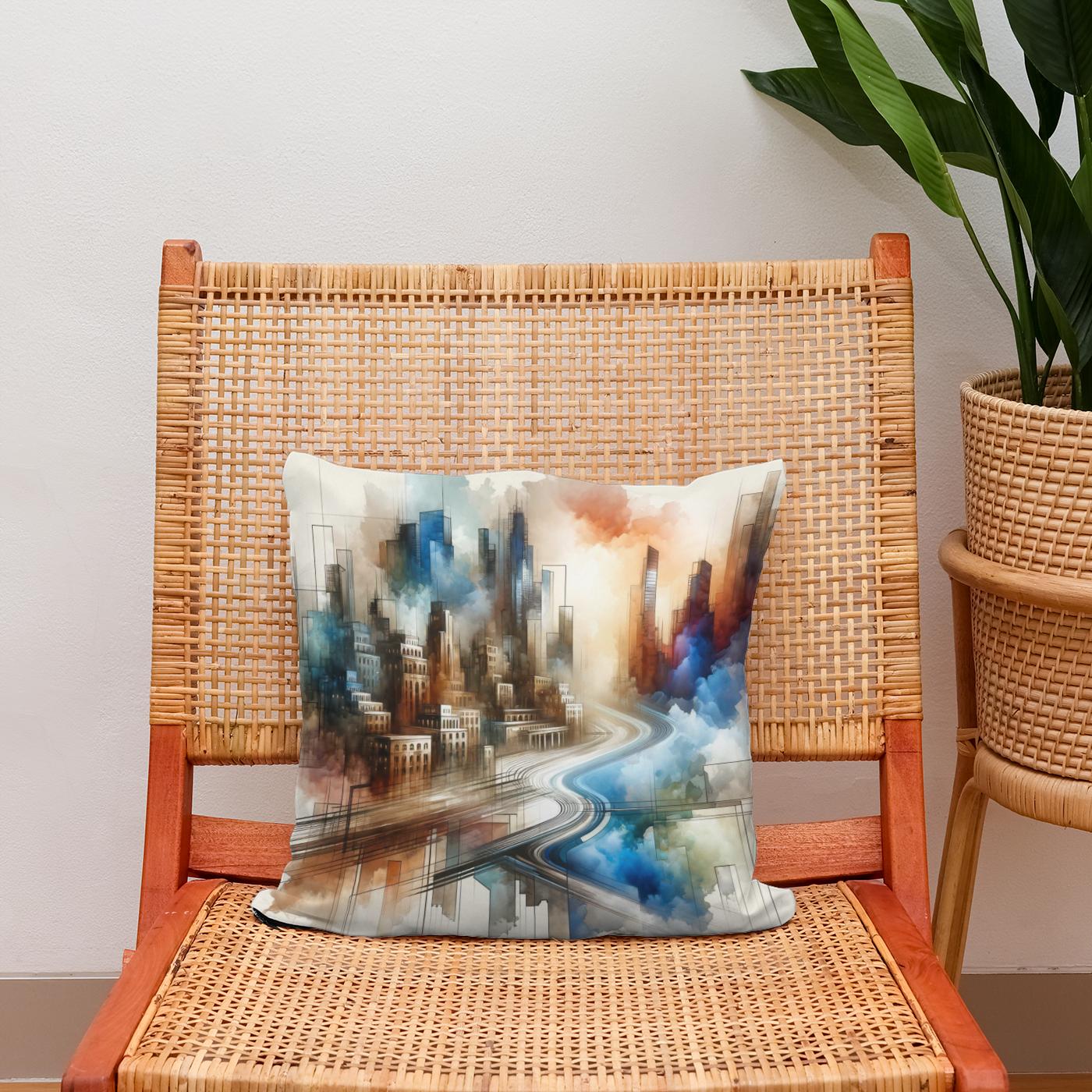 Epochs Merged Cotton Cushion