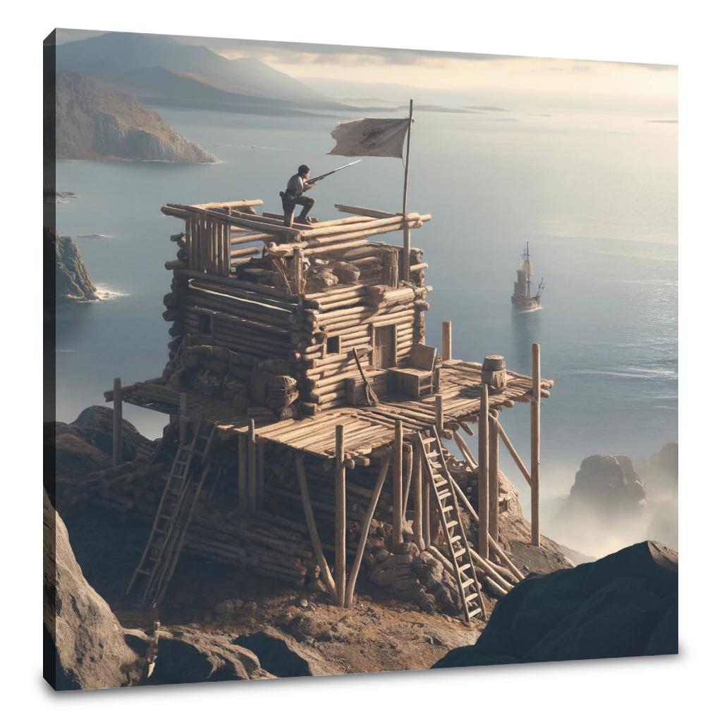 Fortress of Vigilance Canvas