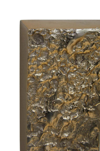 Akola Gold Finish Rectangular Wall Mirror