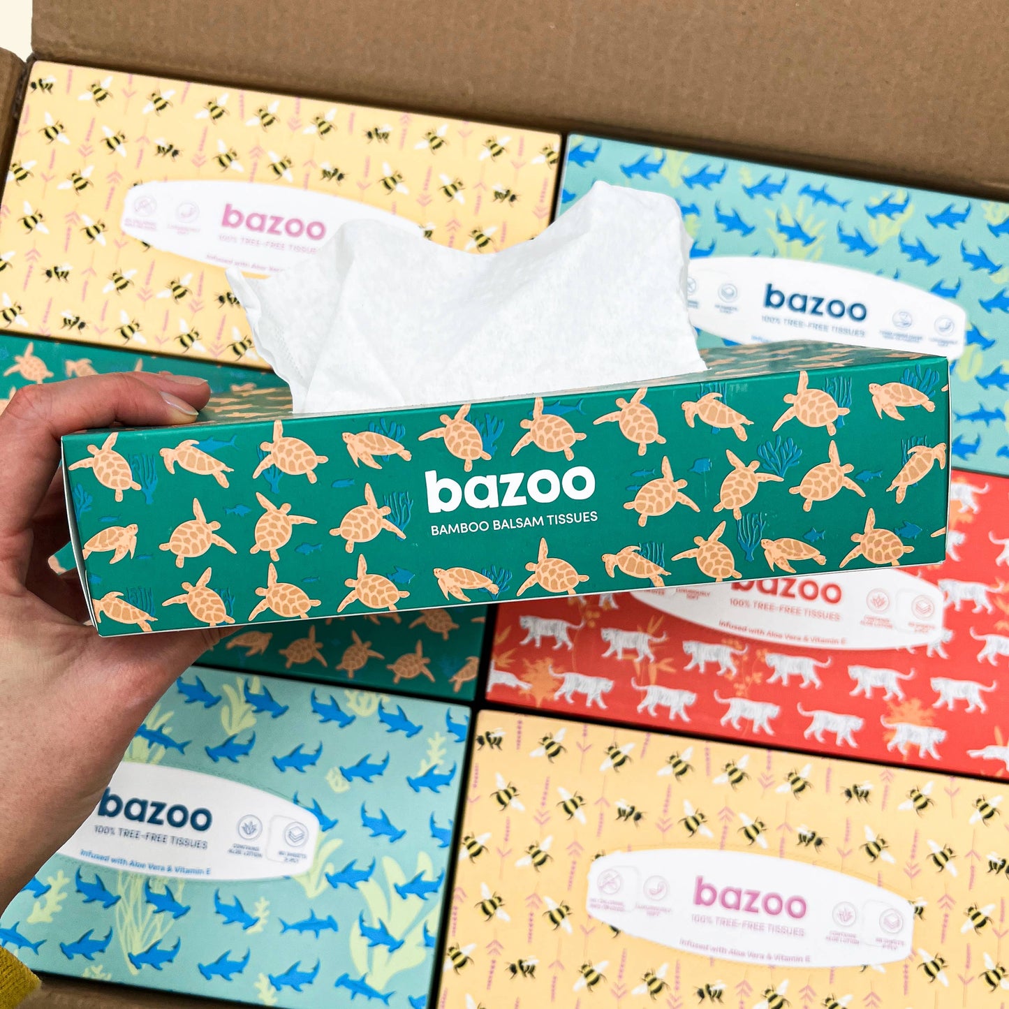 Aloe Vera Balsam Tissues – 3-Ply, Super Soft & Eco-Friendly