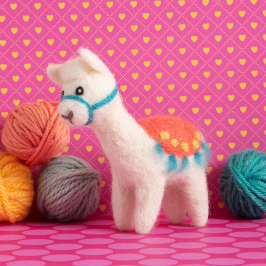 Alpaca Needle Felting Kit for Beginners