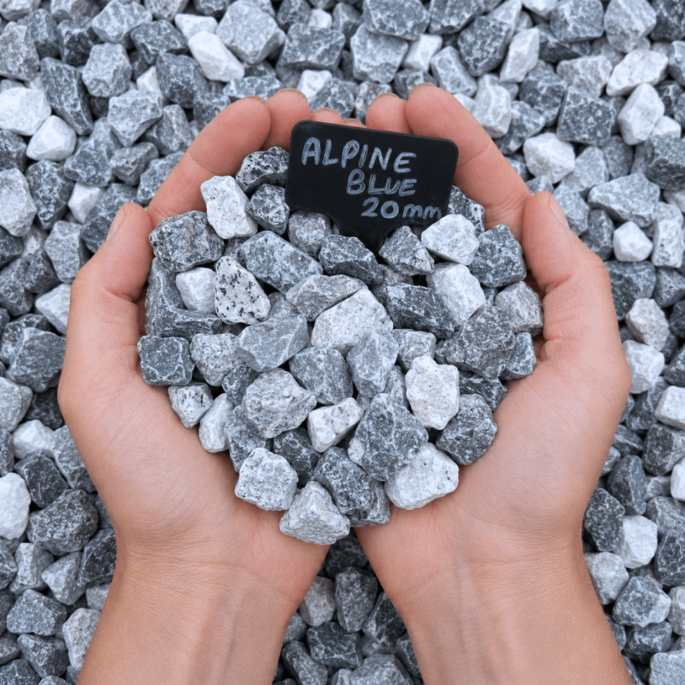 Alpine Blue Gravel Chippings Bulk Bag
